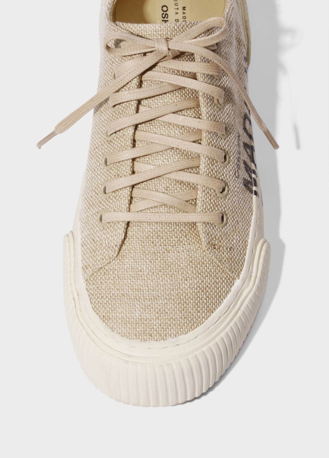 Vista 2 Tênis creeper made in brazil juta Osklen off-white