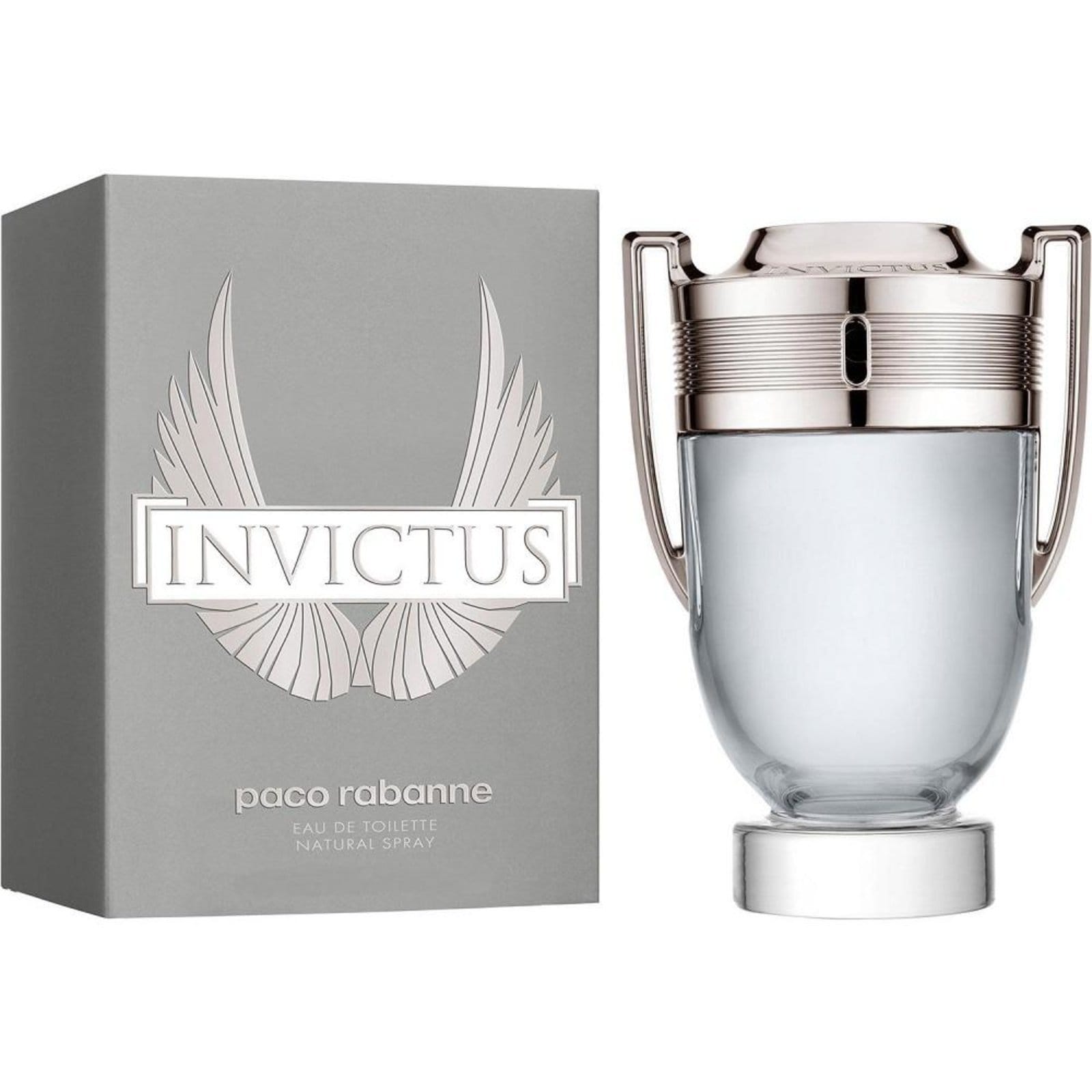 Vista 2 Invictus Masculino Eau de Toilette 200ML Paco Rabanne incolor