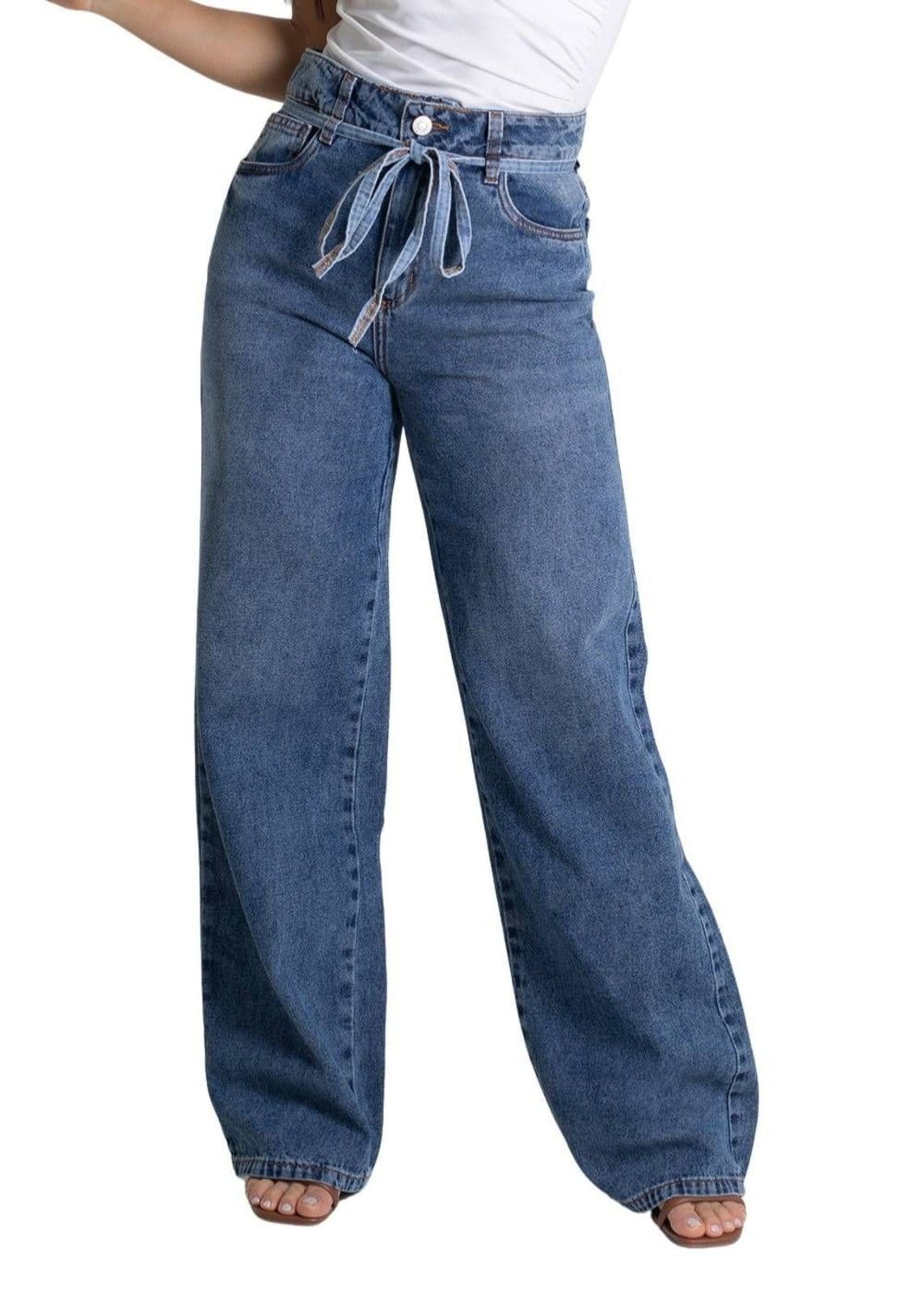 Calça Jeans Sawary Wide Leg - 279849