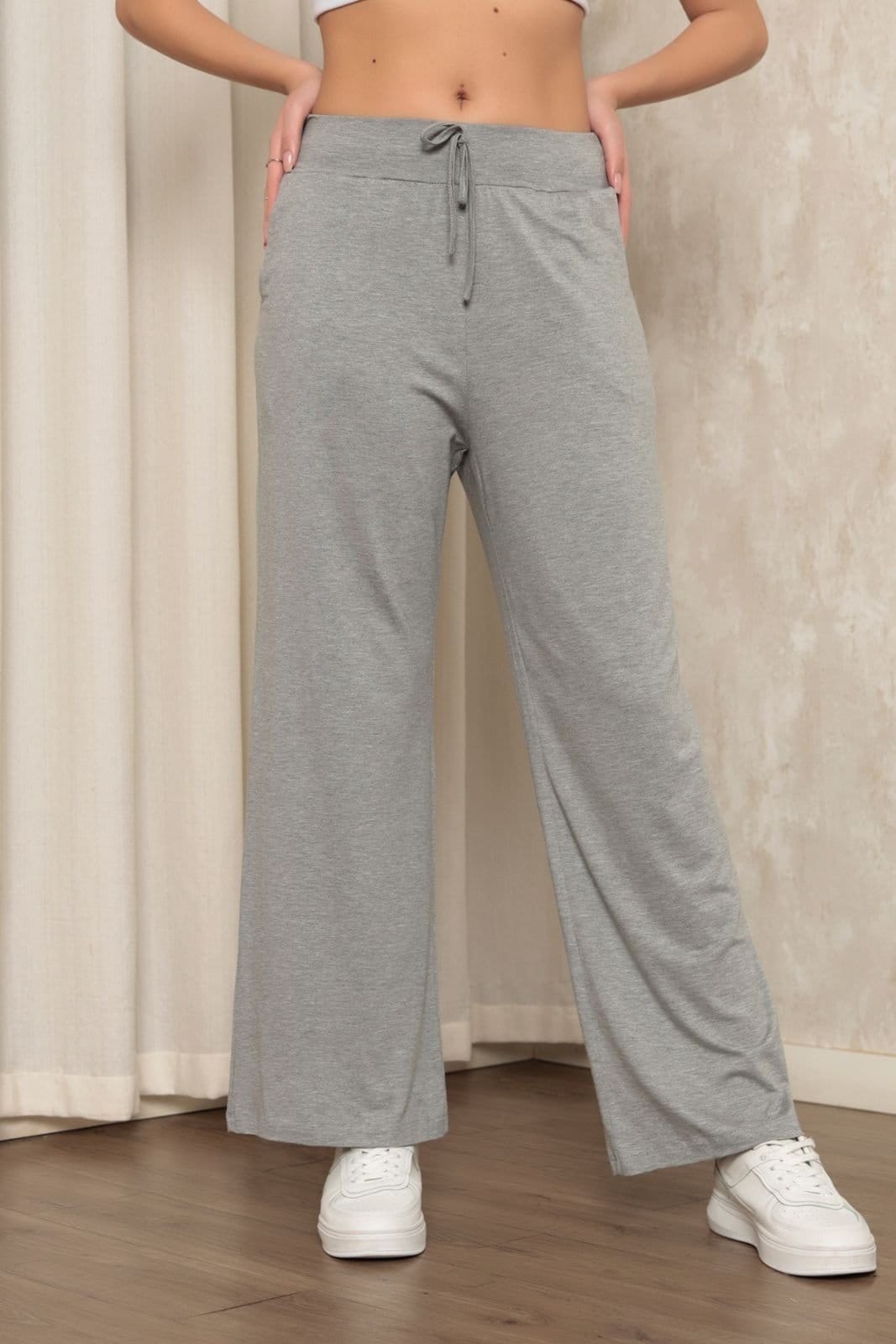 Vista 2 Calça Pantalona Viscolycra Zipituka 930 ZIPITUKA cinza