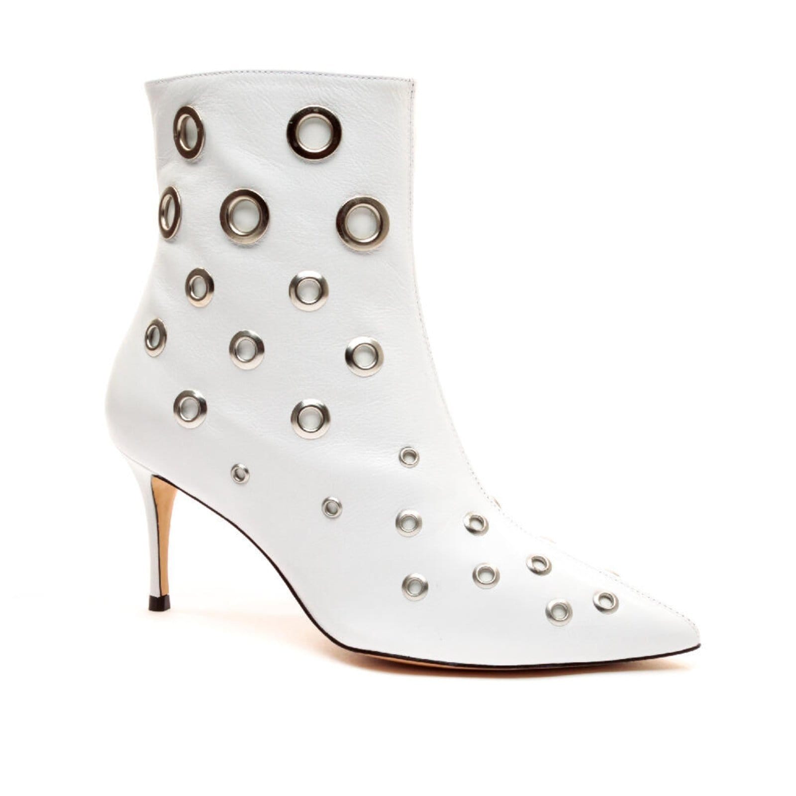 Vista 2 Bota Couro Cano Curto Cecconello 2399024-2 Cecconello branco