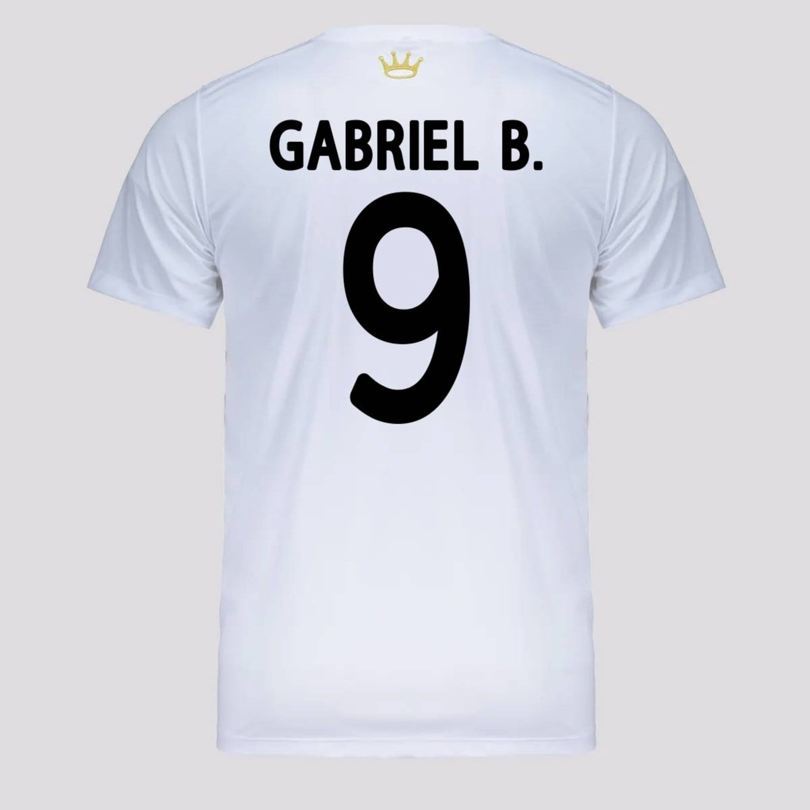 Camisa Santos Logo Branca 9 Gabriel B