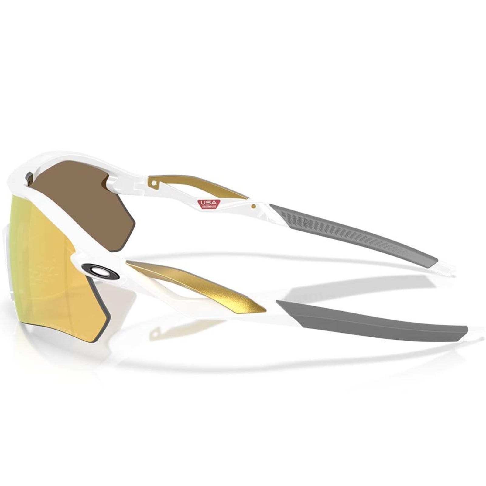 Vista 2 Óculos de Sol Oakley Radar Plate Polished White 0536 Oakley branco white