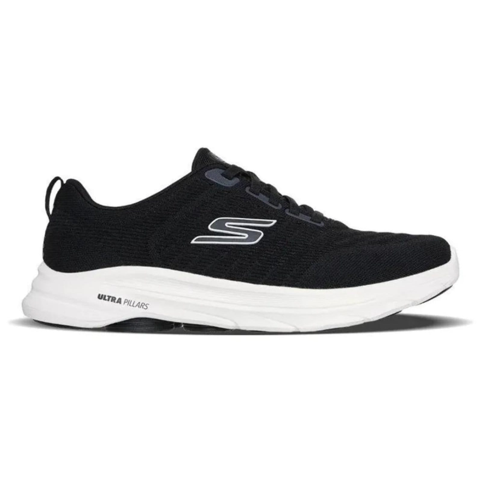 Vista principal Tênis Skechers Go Walk 8 Day Feminino Skechers preto
