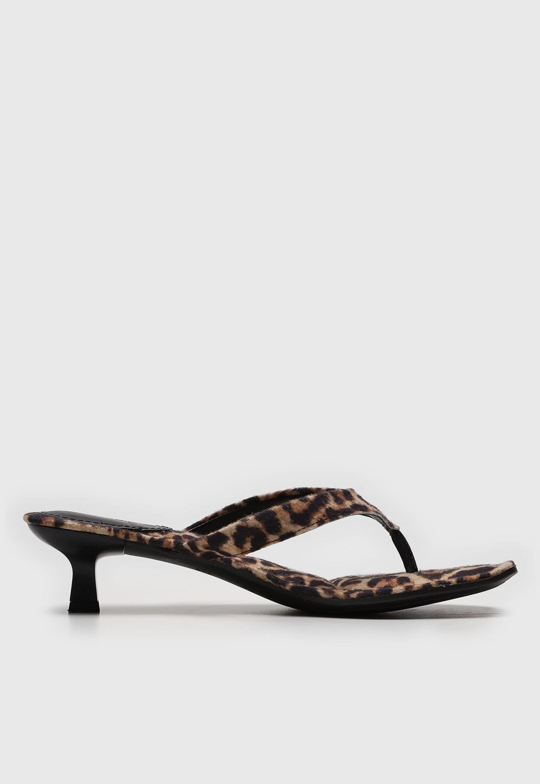 Vista 2 Tamanco Via Uno Animal Print VIA UNO bege