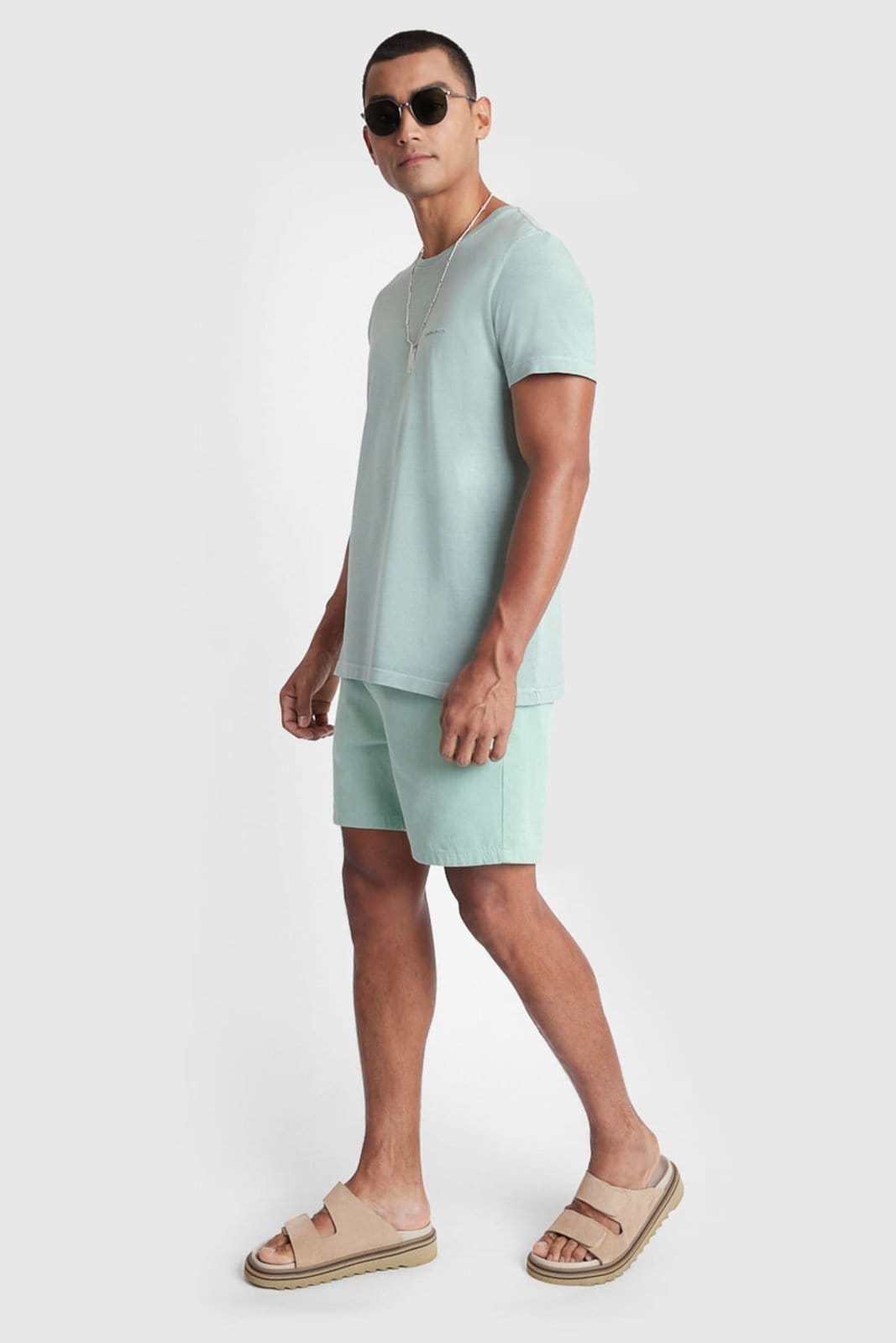 Vista 2 Bermuda Aramis Com Elástico Color M Aramis verde