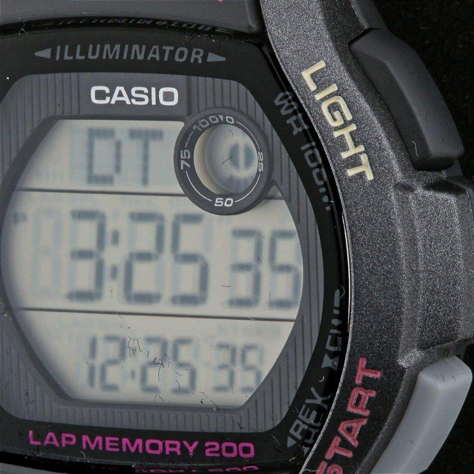Vista 2 Relógio Casio Standard LWS-2000H-1AVDF Casio preto
