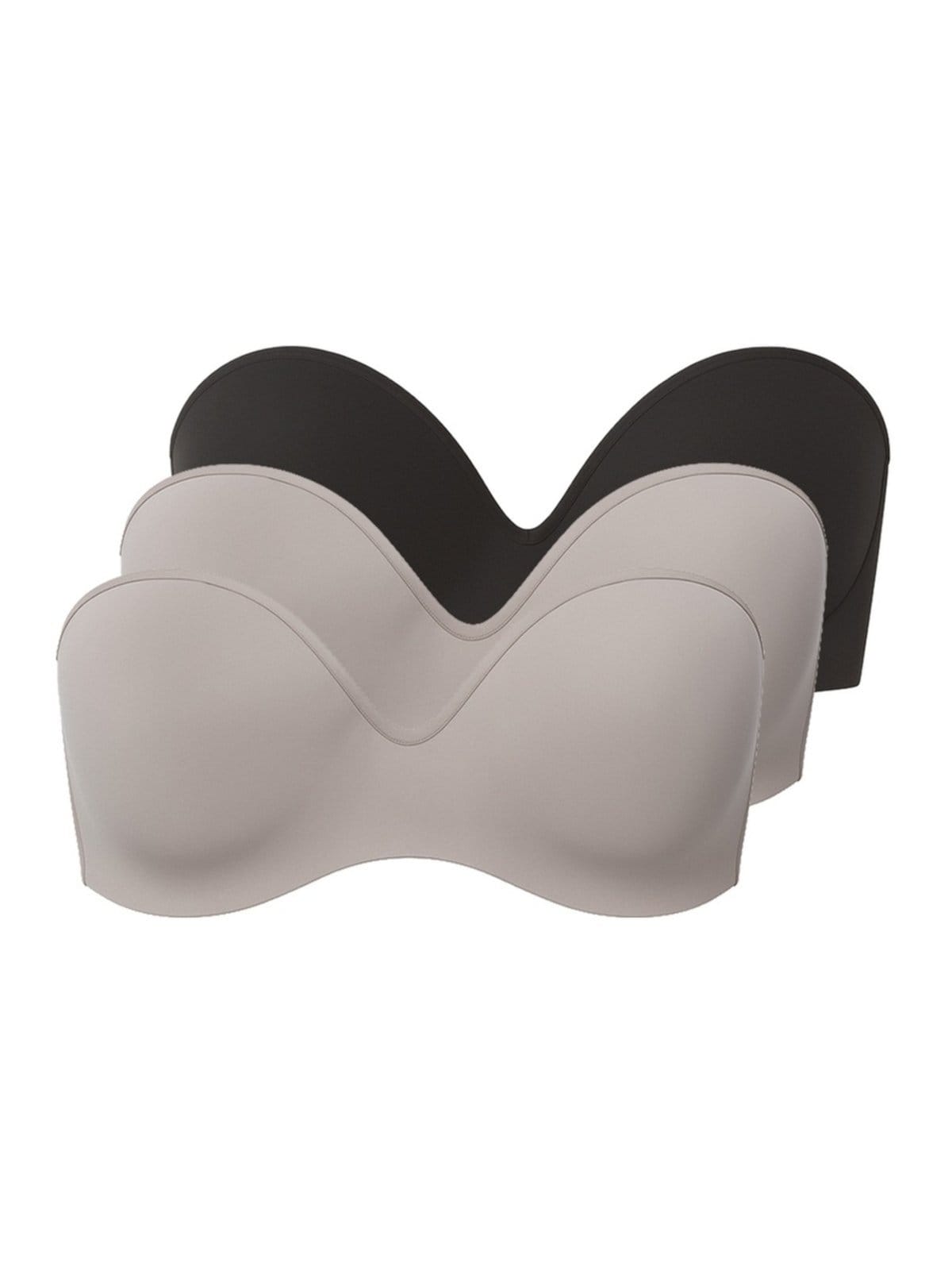 Kit com 3 Sutiãs Bustiê com Aro e Bojo Liz 51803 Taça B