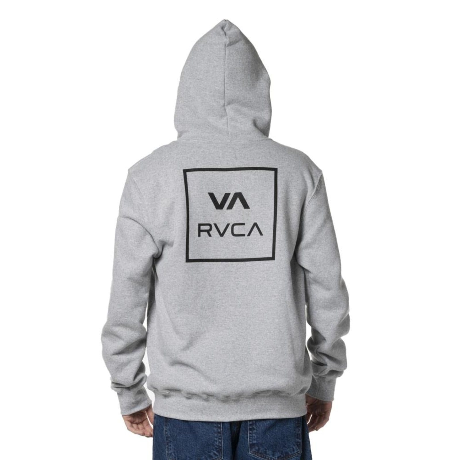 Vista 2 Moletom RVCA Canguru VA All The Way 290G WT24 Mescla RVCA cinza