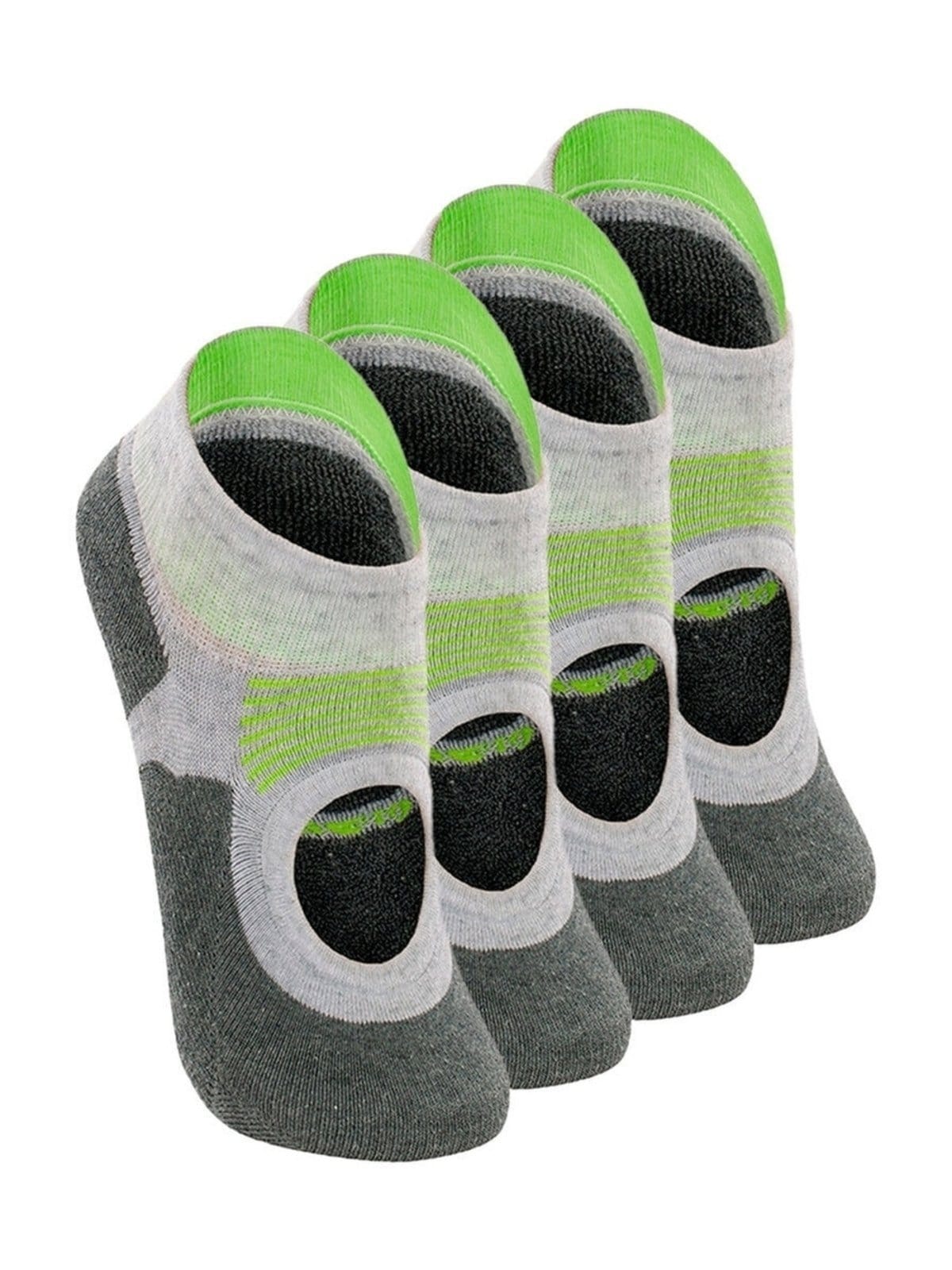 Kit 4 Pares de Sapatilhas Antiderrapante Pilates Lupo