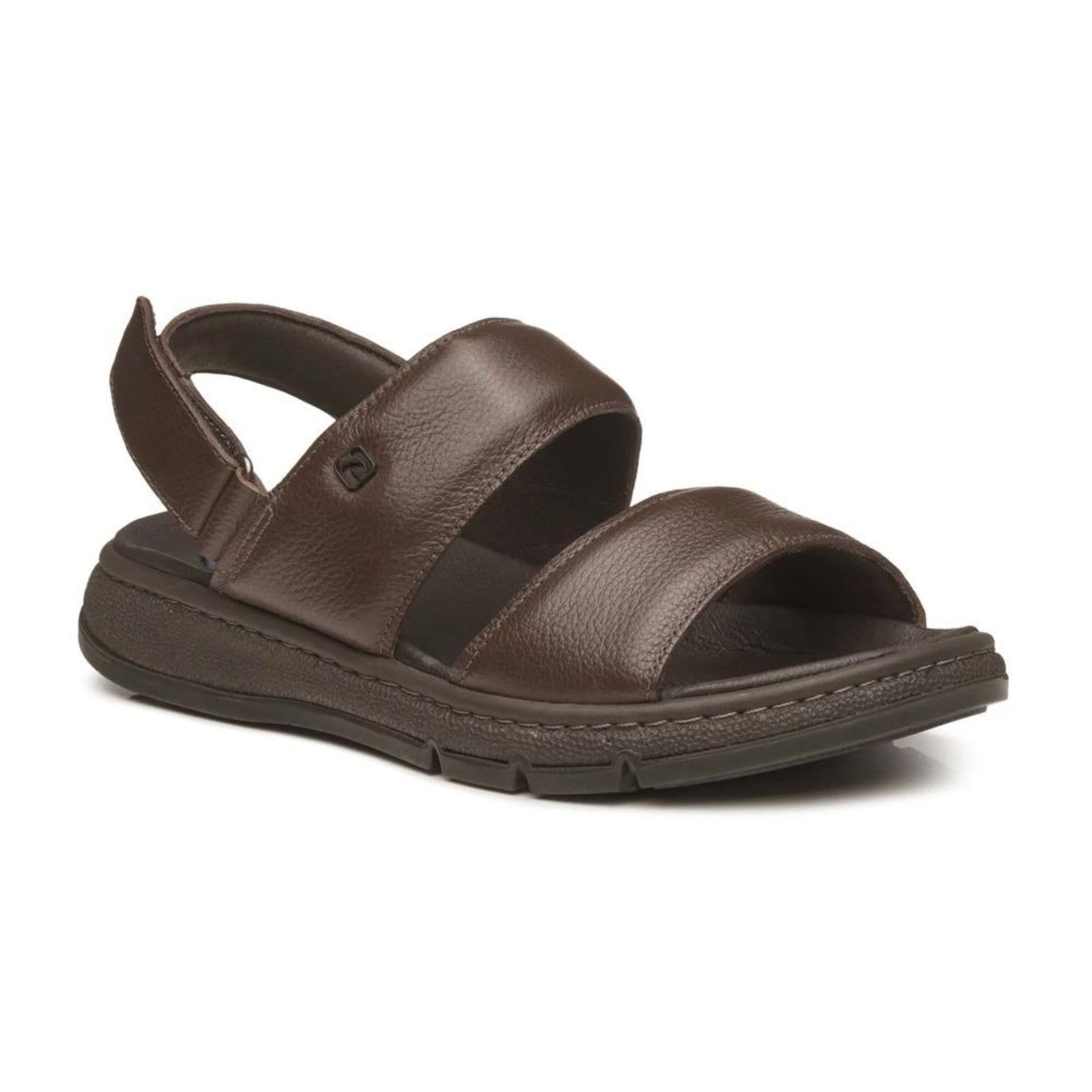 Sandália Pegada Couro Masculina - 2