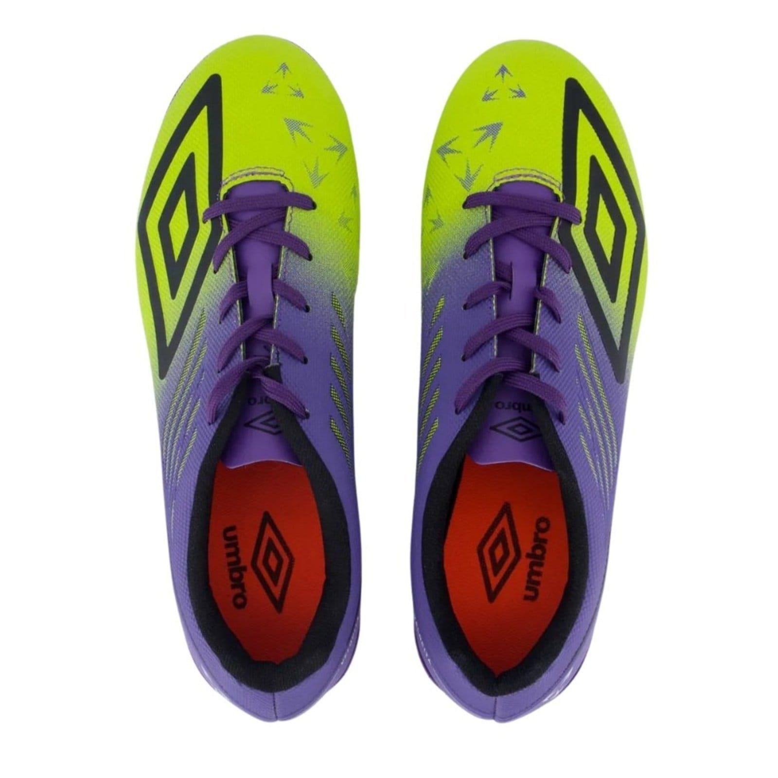 Vista 2 Chuteira Umbro Campo Velocita Decimo Umbro roxo