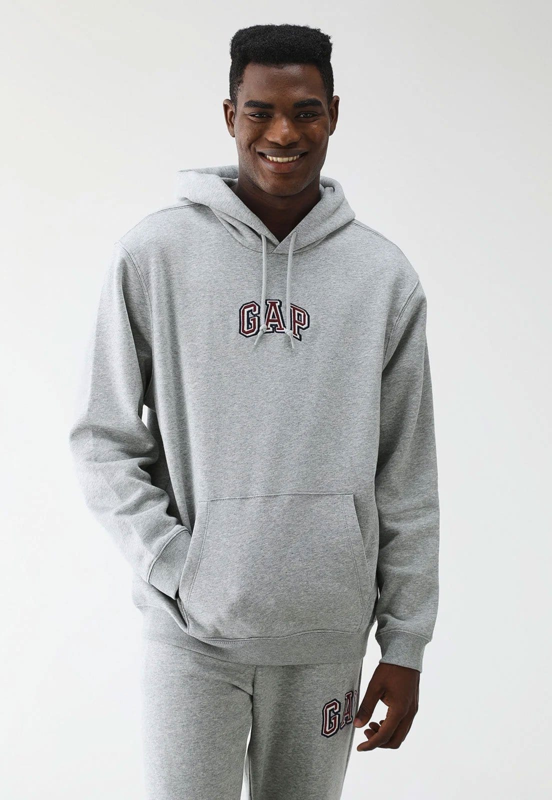 Blusa de Moletom Fechada GAP Heather