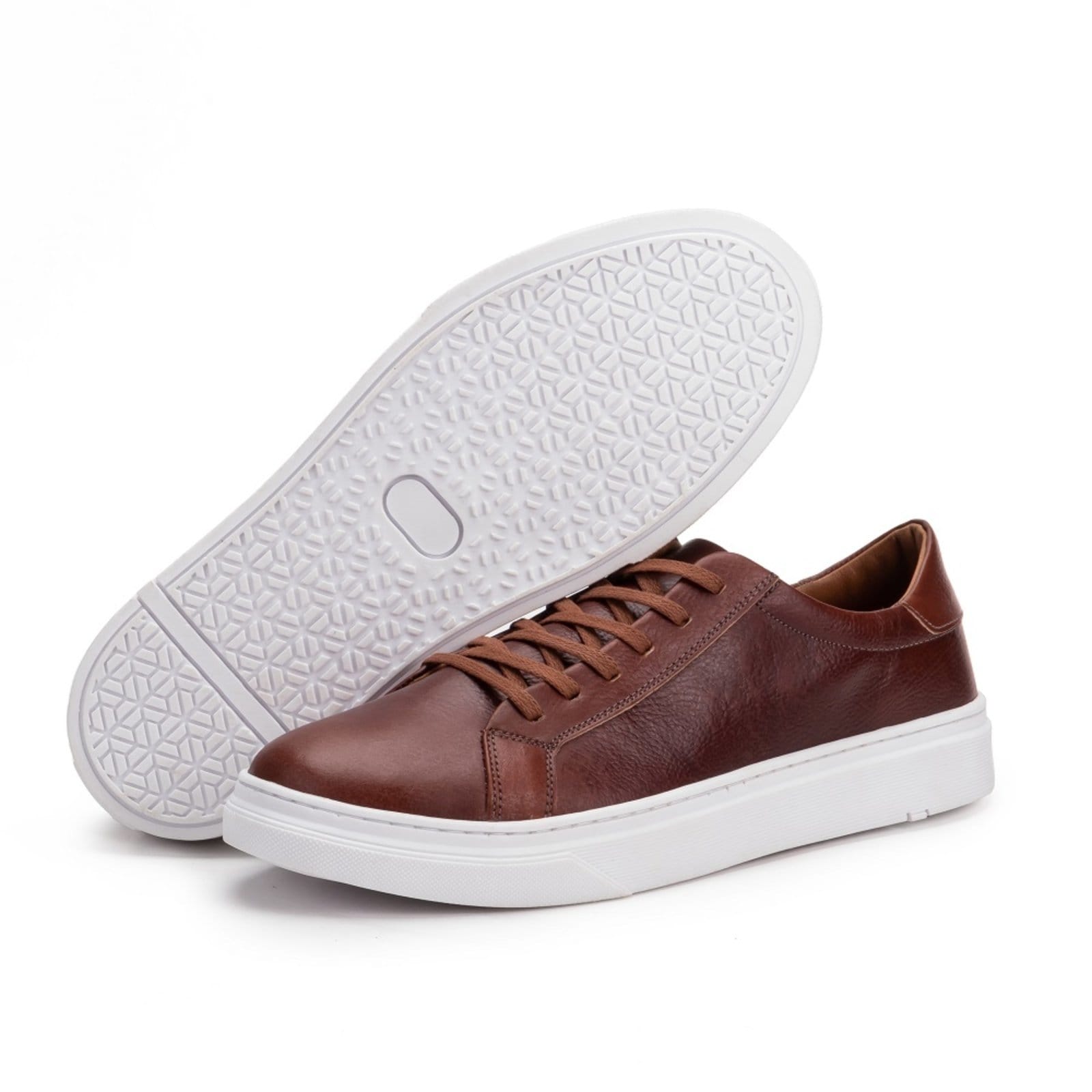 Tênis Casual Masculino em Couro Polo Urban