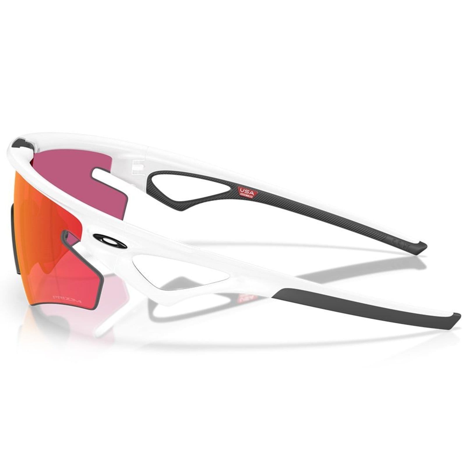 Vista 2 Óculos de Sol Oakley Sphaera Slash Matte White Prizm Field Oakley branco white