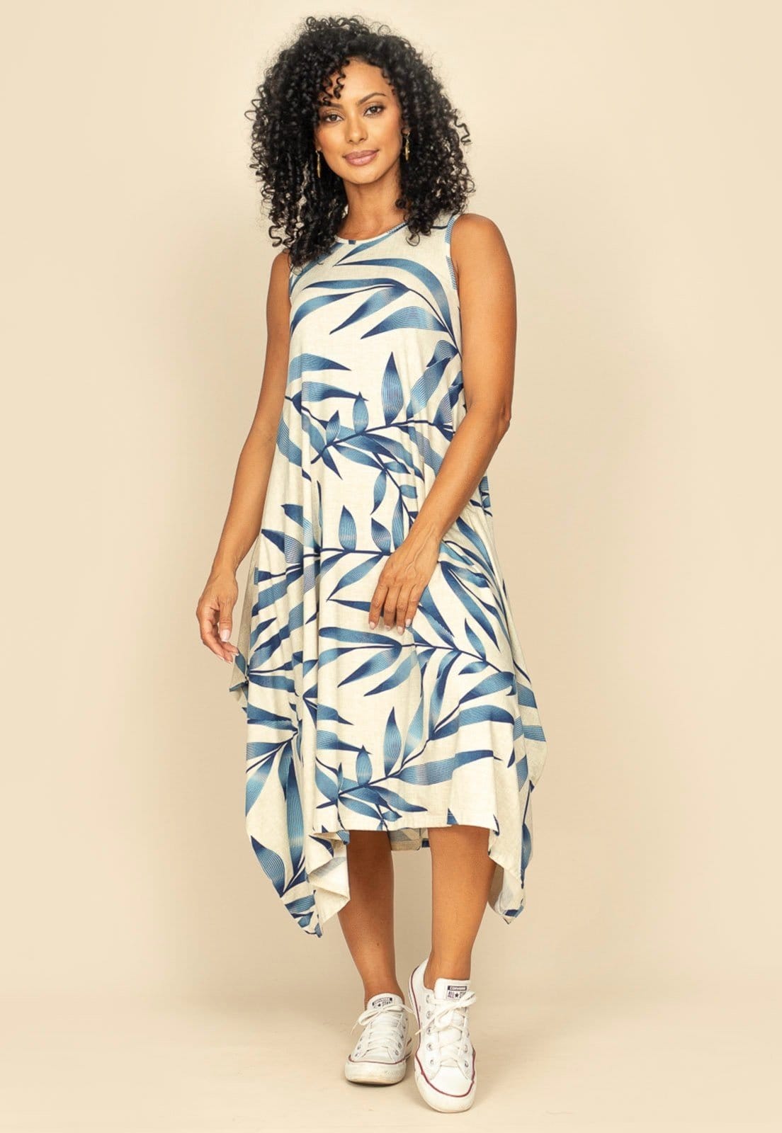 Vestido Saruel Regata Amazonia Vital Malha Bambu