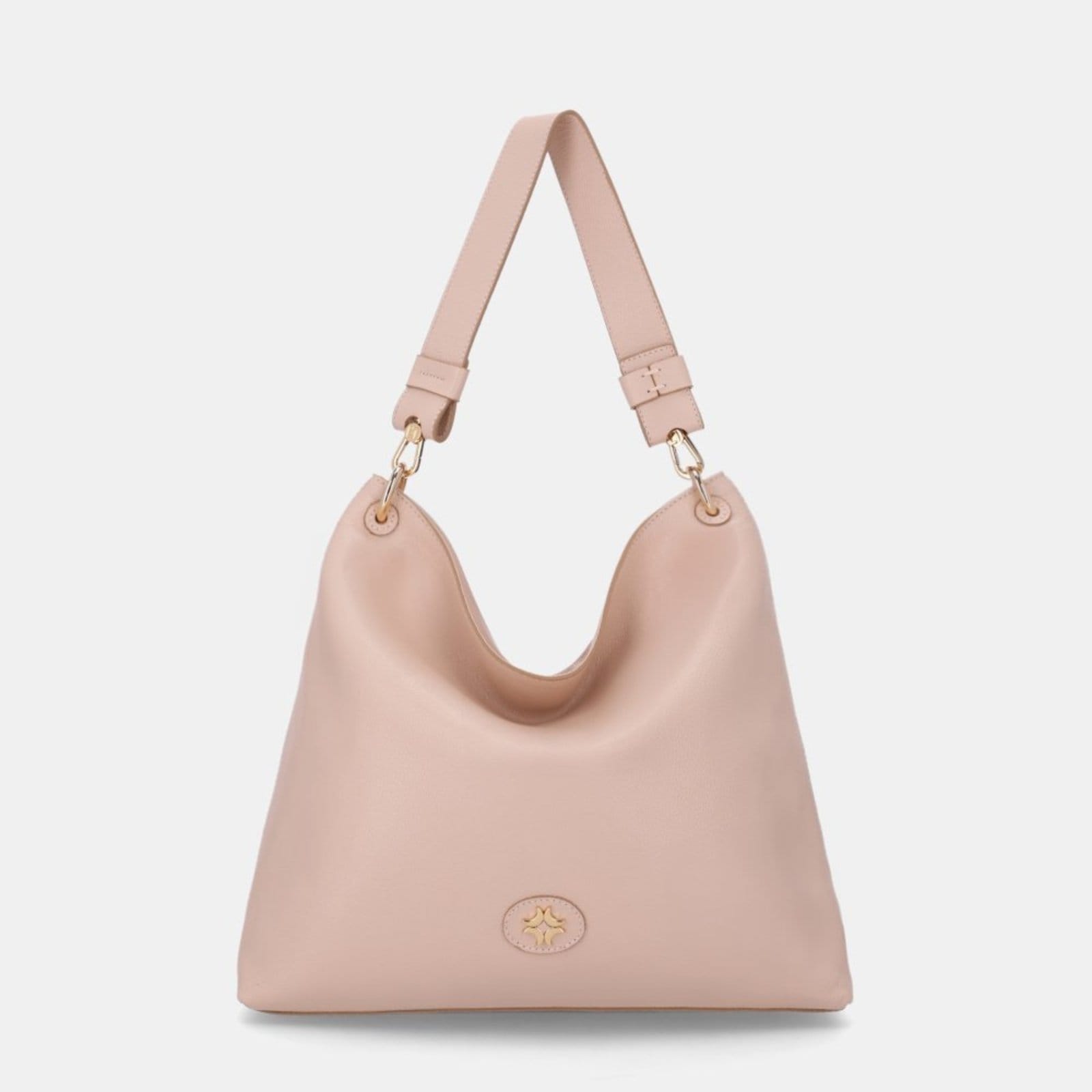 Vista principal Bolsa Hobo Grande Luz da Lua - 2000708 Luz Da Lua Luz Da Lua bege