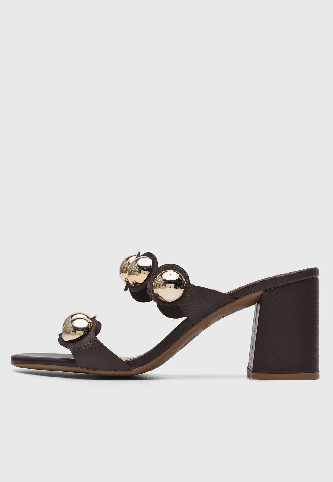 Sandália Feminina Bottero Esferas Metálicas