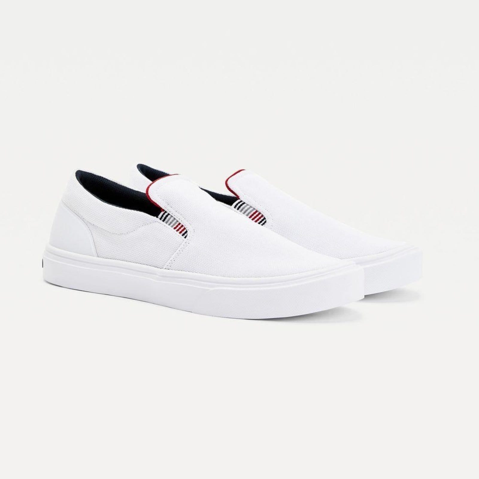 Vista 2 Tênis Slip On Tommy Hilfiger Tommy Hilfiger branco