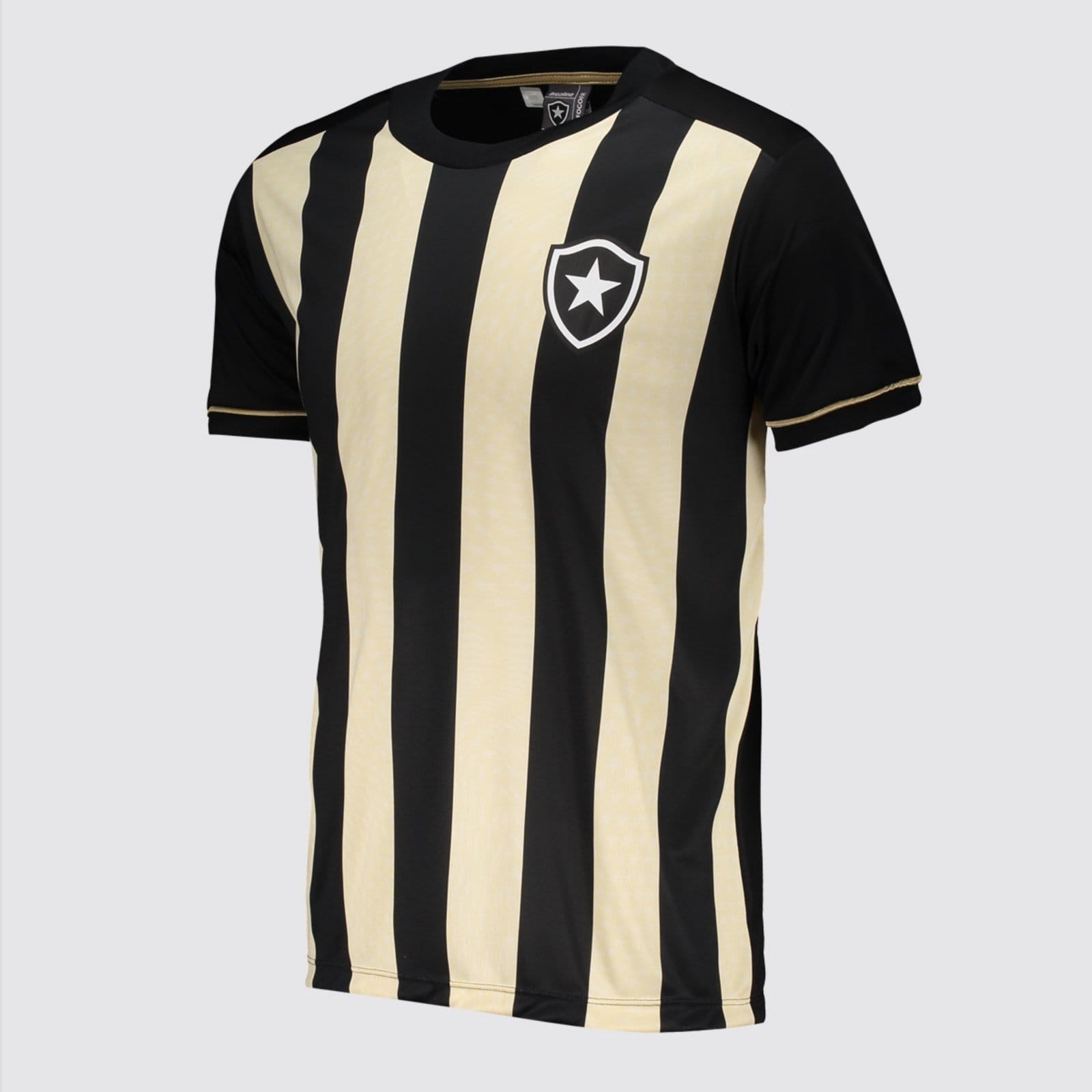 Vista 2 Camisa Botafogo Contagiante Preta braziline preto