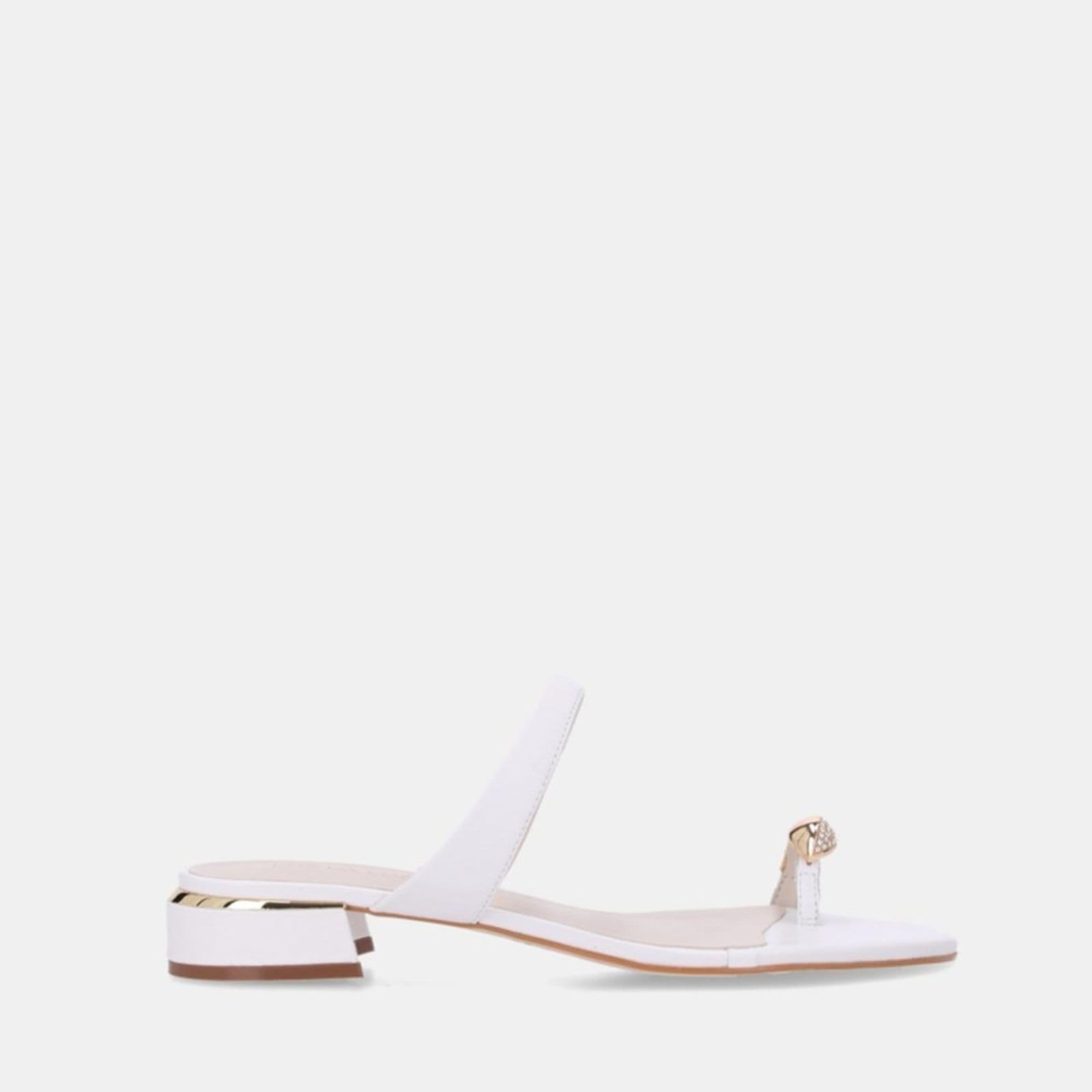 Chinelo Couro Luz da Lua - 80910012 Luz Da Lua