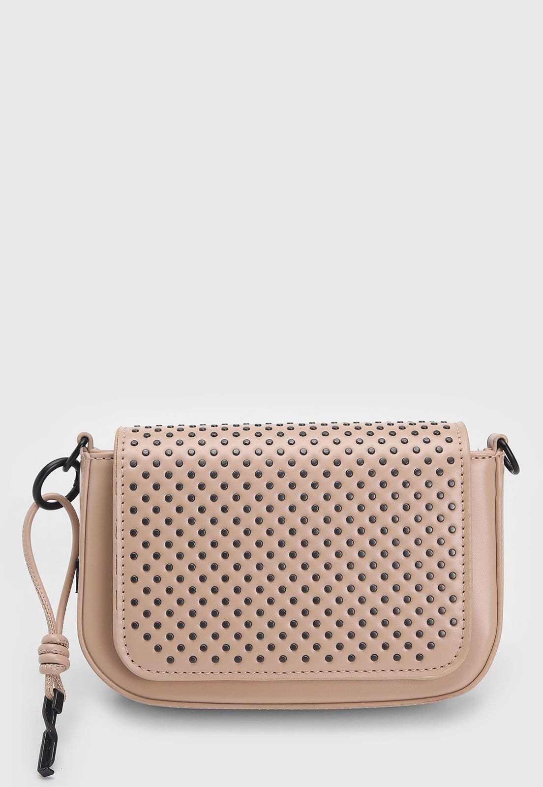 Vista principal Bolsa Transversal Santa Lolla Alça Removivel Santa Lolla nude