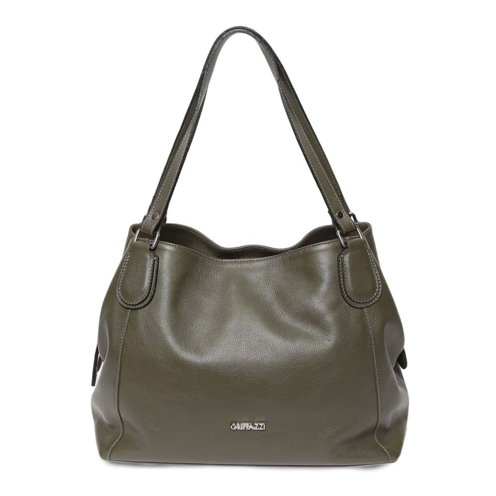 Bolsa de Couro Griffazzi Oliva