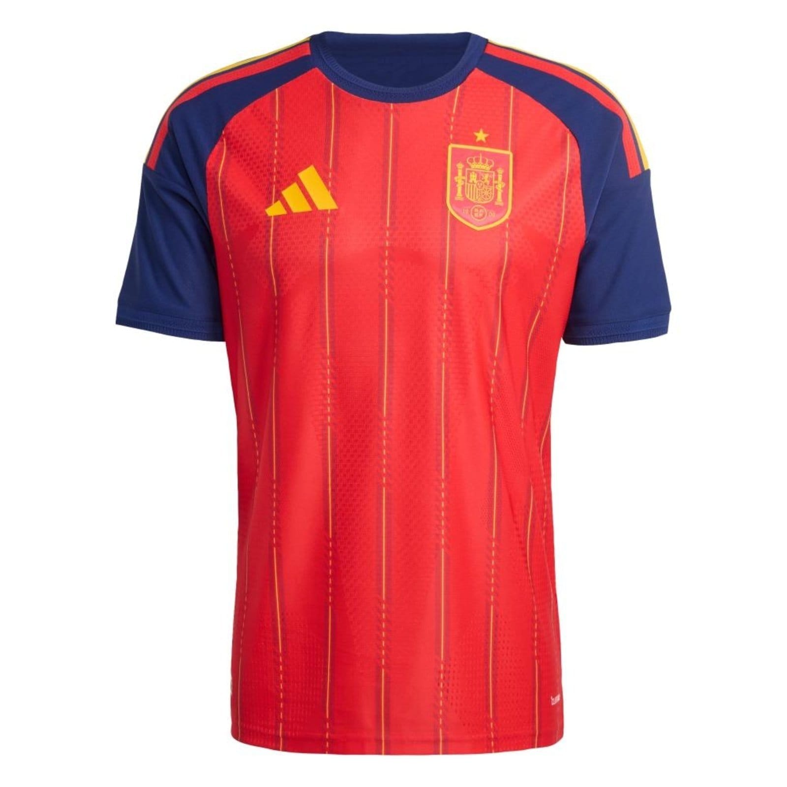 Vista principal Camisa I Espanha 26 Authentic adidas Performance Adidas vermelho