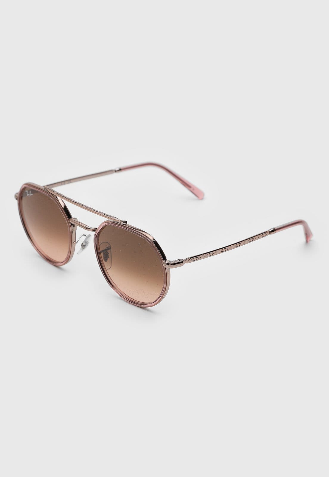 Óculos de Sol Feminino Ray-Ban Armação Metal Rosê