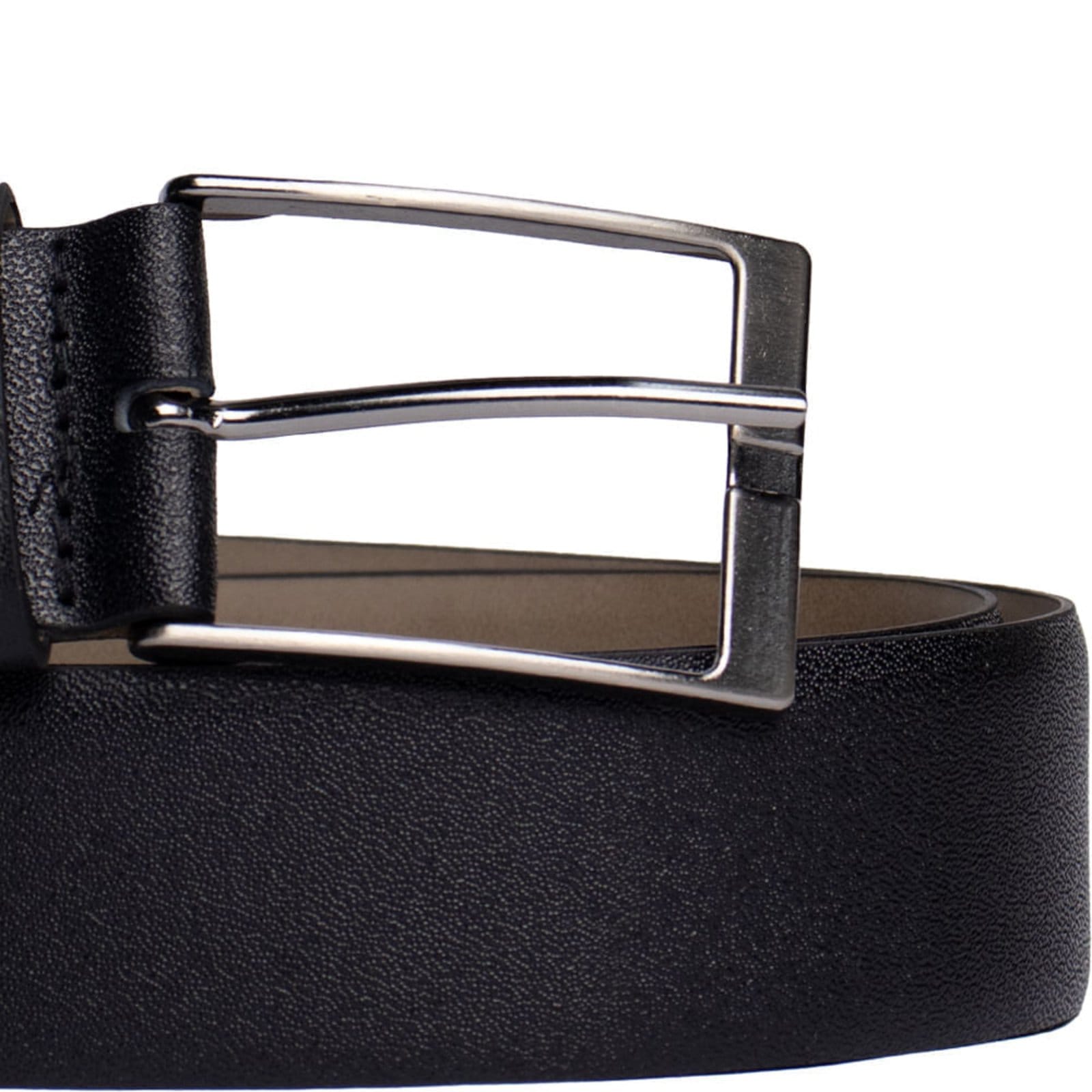 Vista 2 Cinto Masculino Fasolo X222148 751 Couro Fivela Fasolo preto