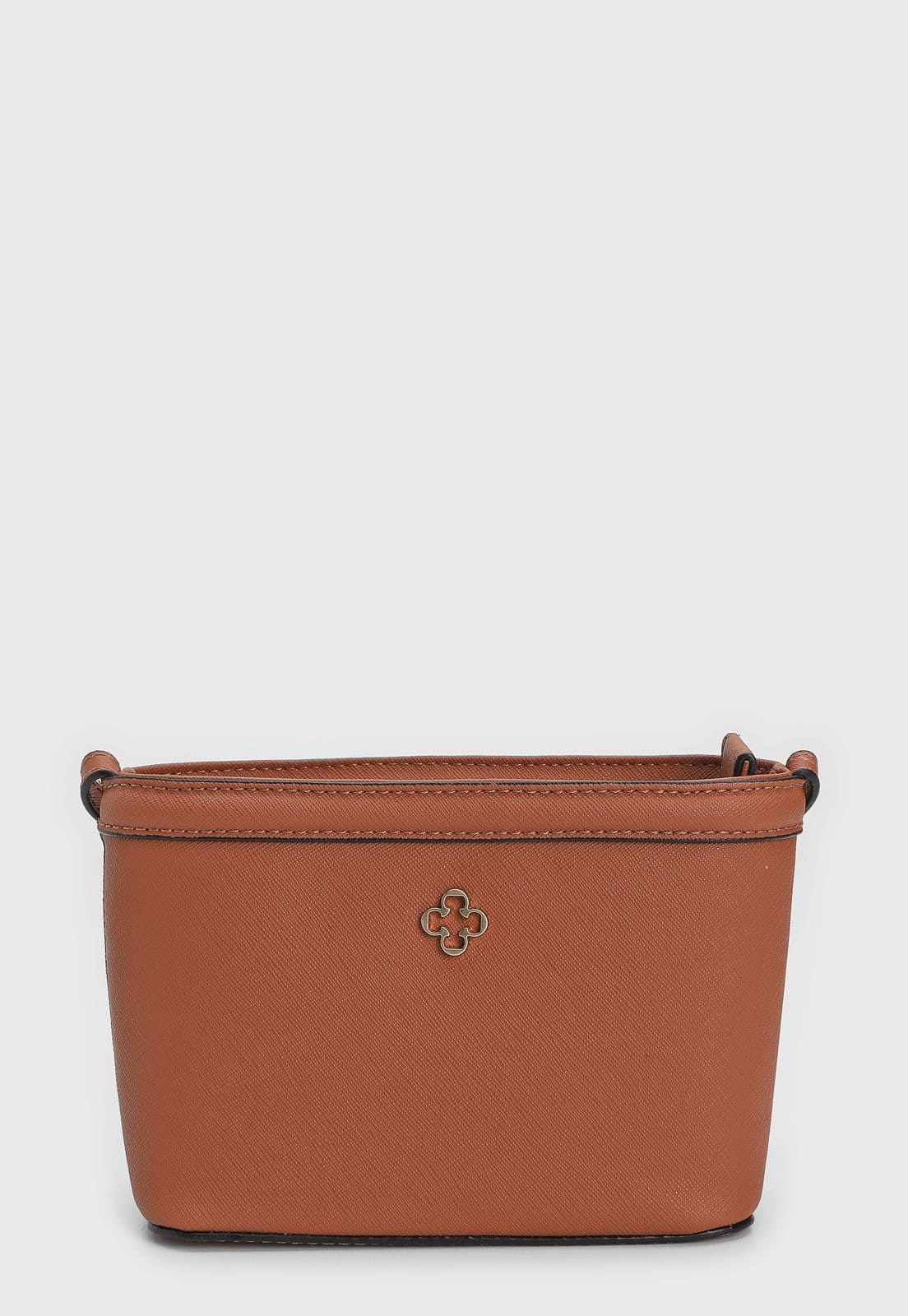 Vista 2 Bolsa Capodarte Logo Capodarte caramelo