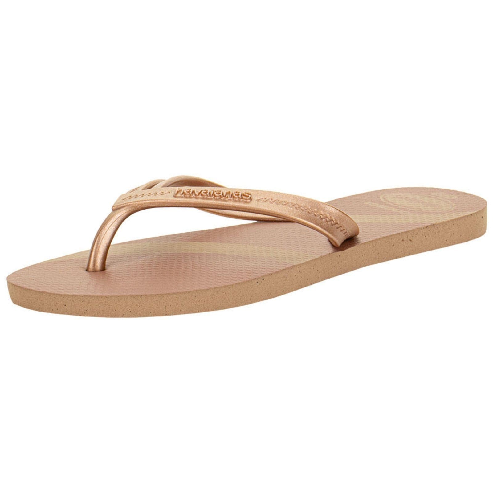 Vista 2 Chinelo Feminino Elegance Print Havaianas 4148804 0090804 Havaianas dourado