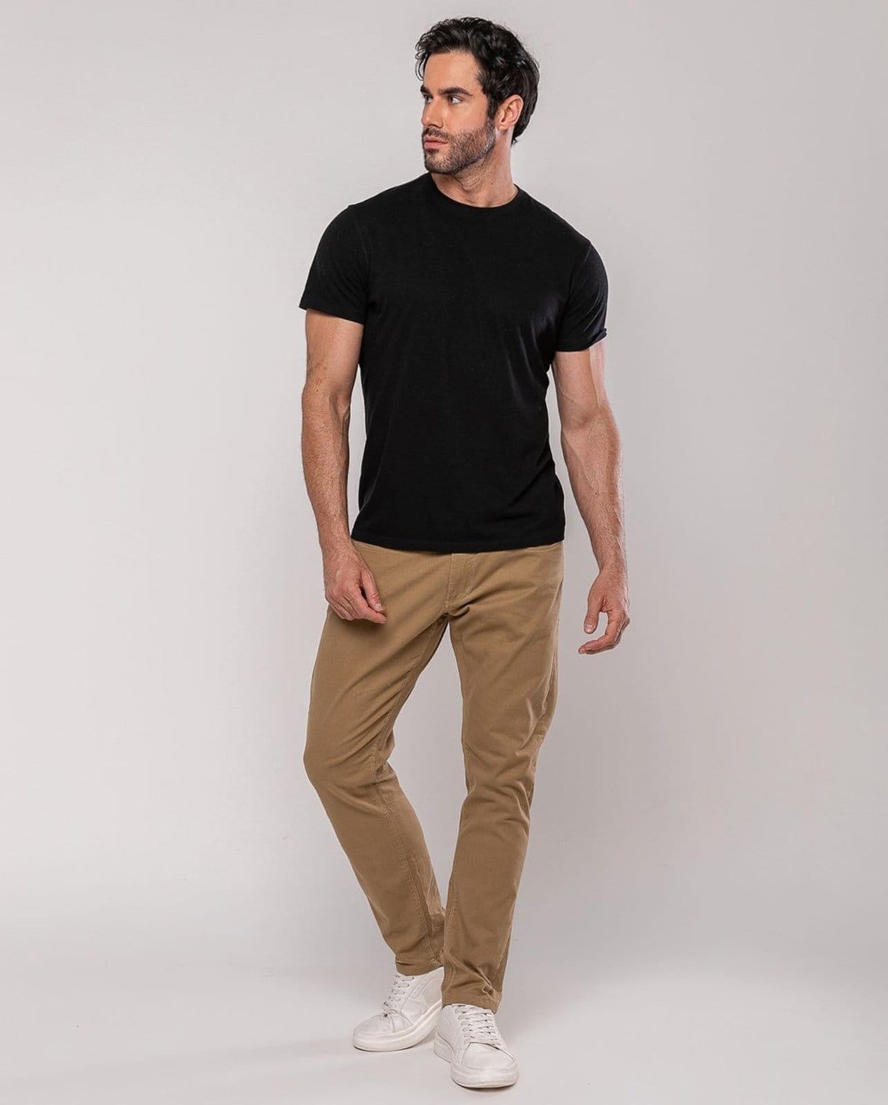 Calça Sarja Masculina Slim Fit Básica 22191