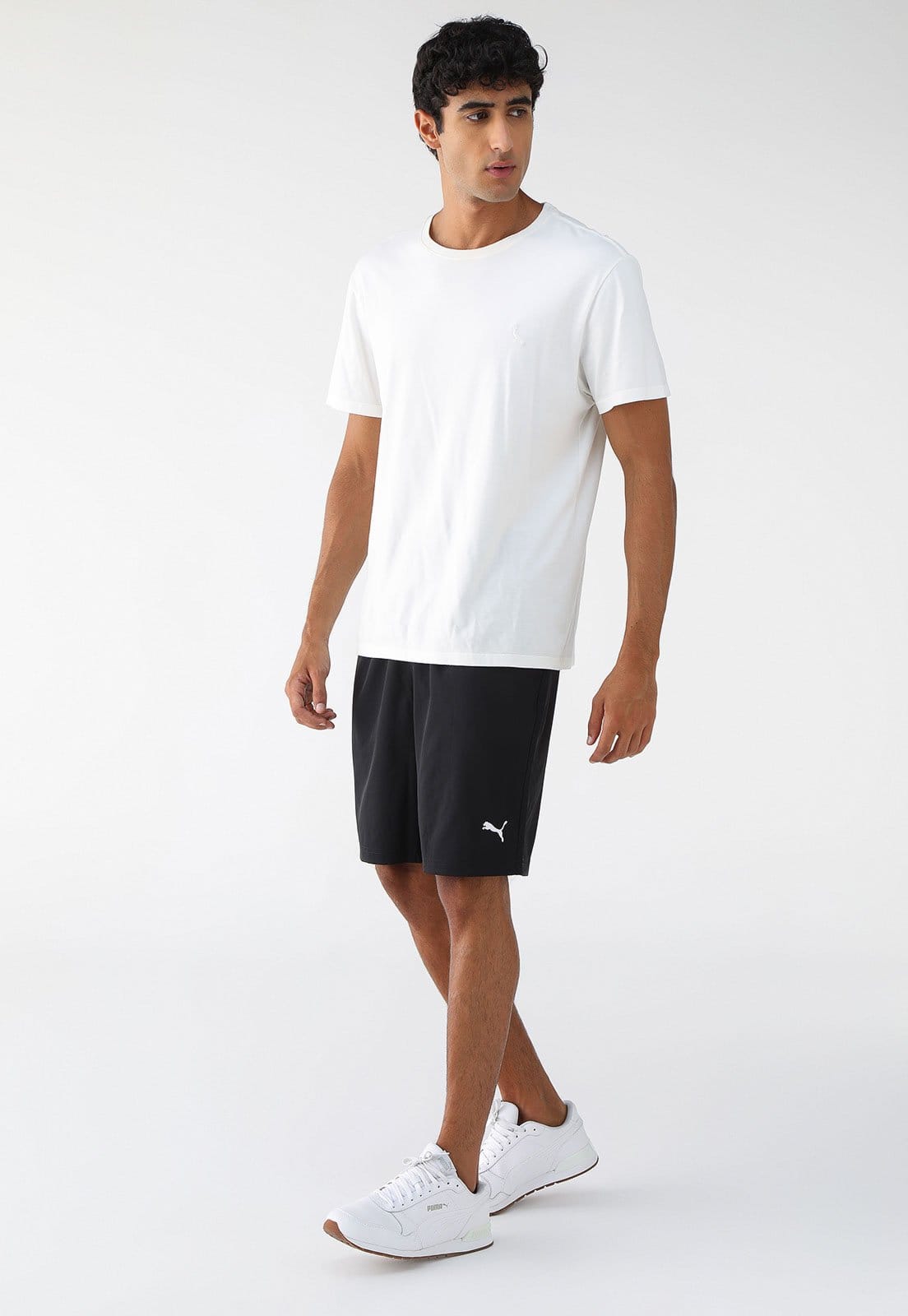 Vista 2 Bermuda Puma Reta Woven Preta Puma preto