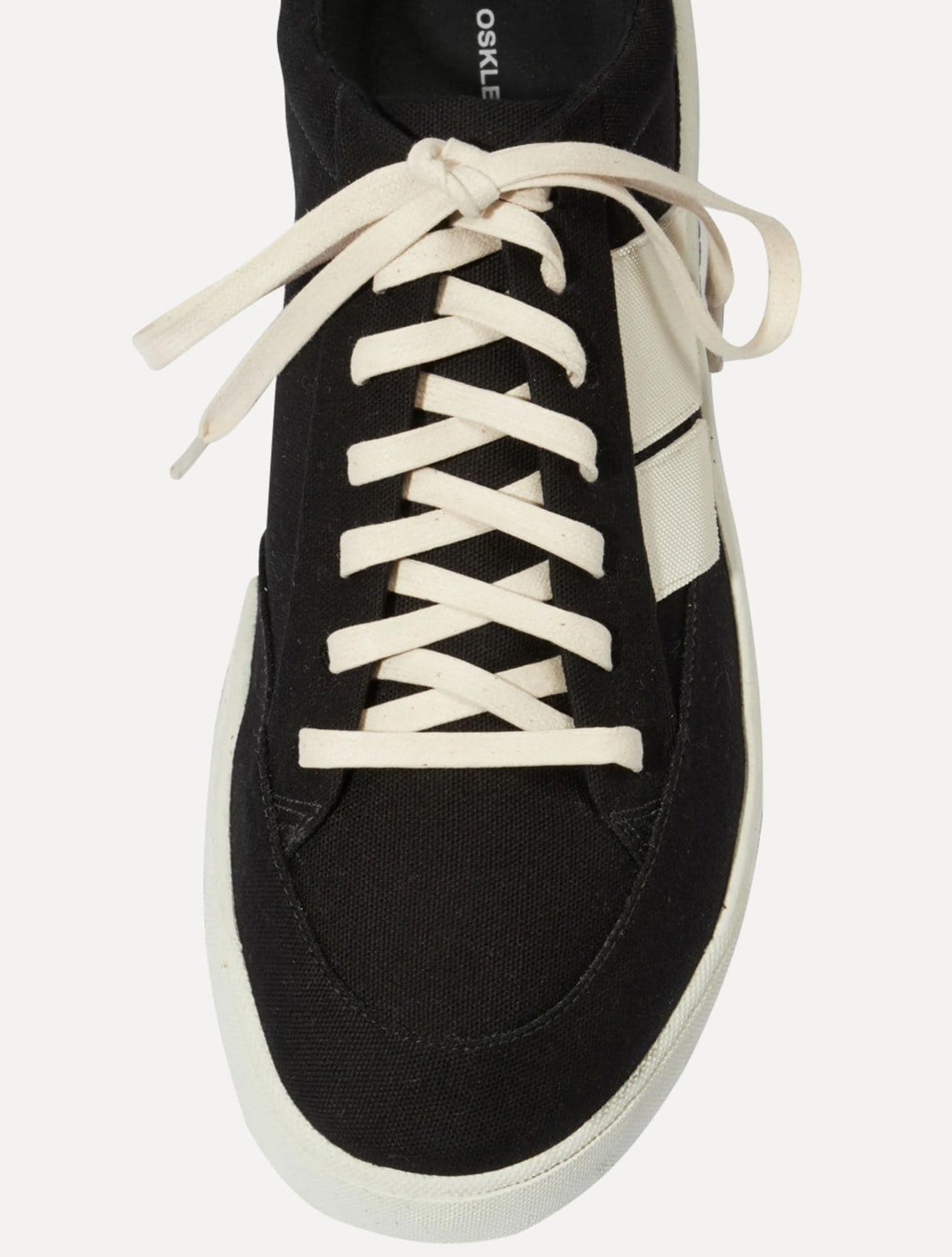 Vista 2 Tênis Osklen Masculino Lona Canvas AG Sneaker Osklen preto