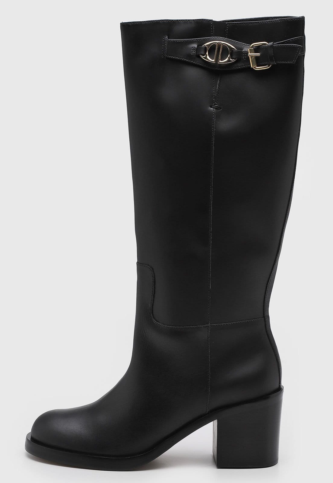 Bota Feminina Luiza Barcelos Cano Médio Preta