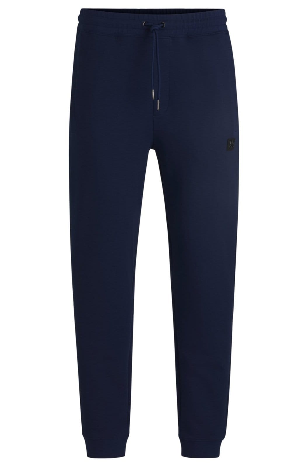 Vista principal Calças De Treino De Algodão Com Logo P-S HUGO azul