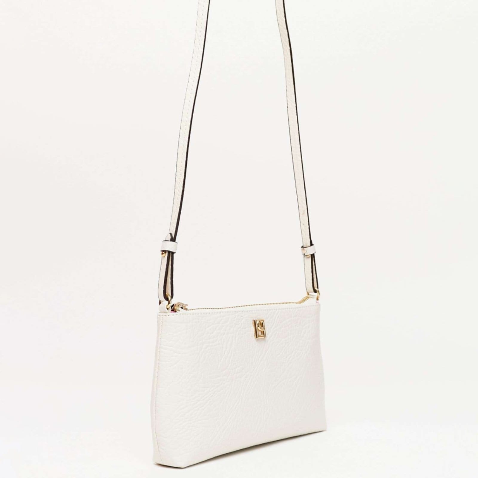 Vista principal Bolsa Crossbody Lança Perfume Slim Pr26 Off White Feminino Lança Perfume amarelo white