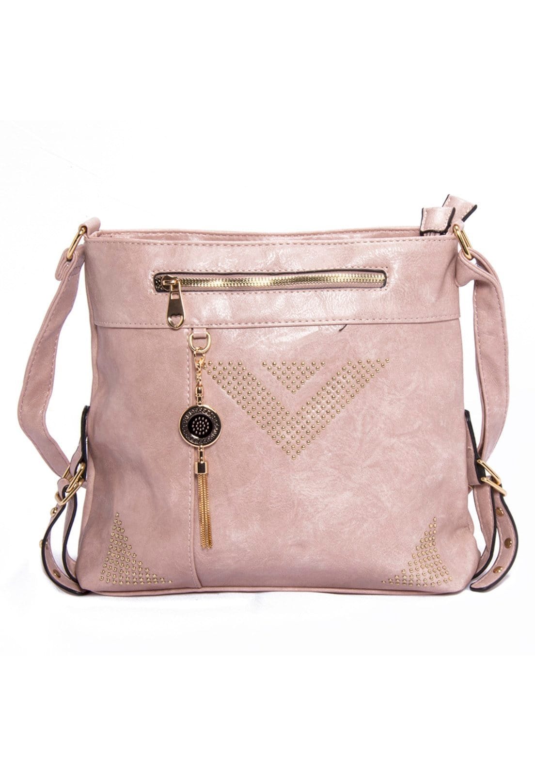 Bolsa Transversal Moderna Espaçosa Funcional Chaveiro