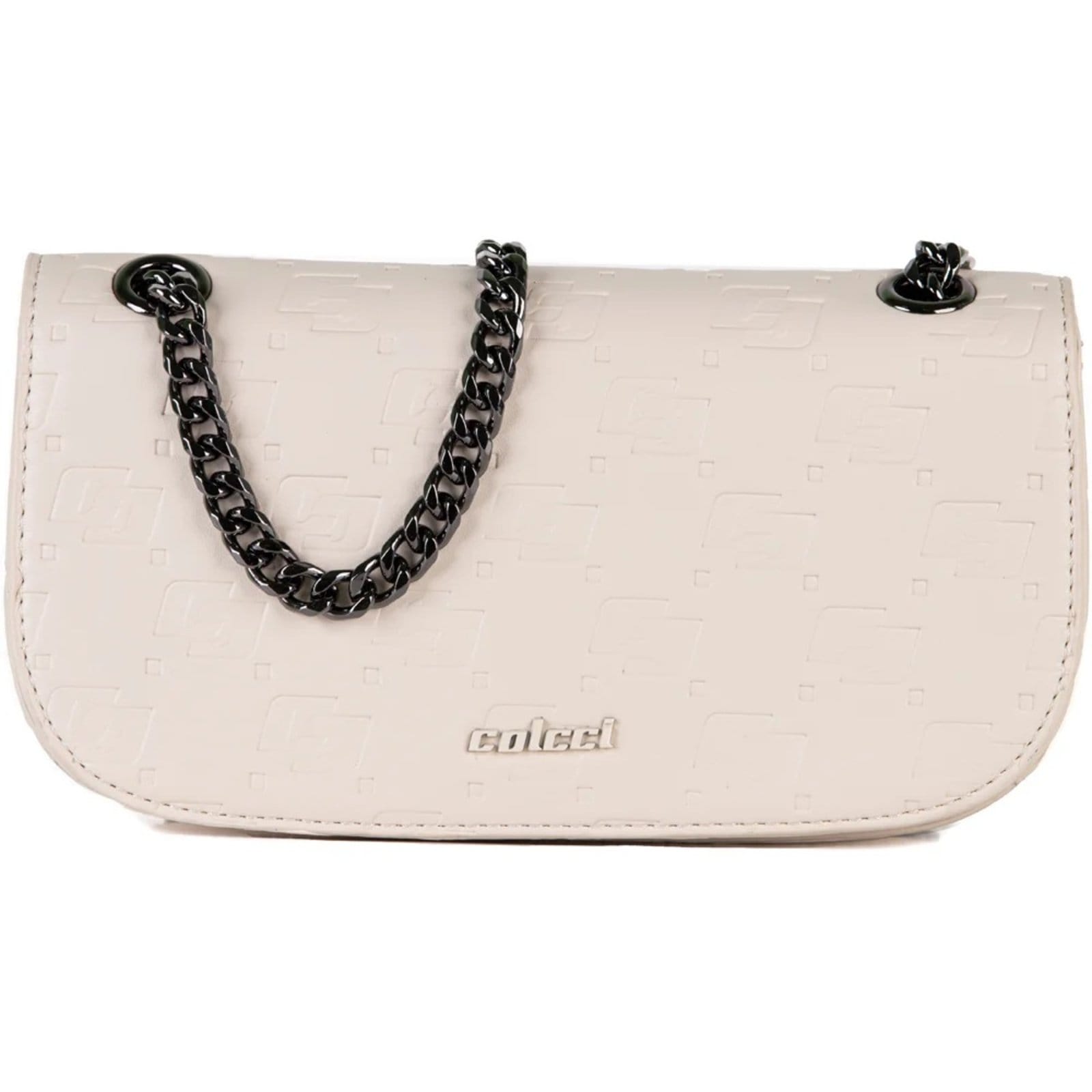 Bolsa Shoulder Colcci Sara Ve26 Off White Feminino
