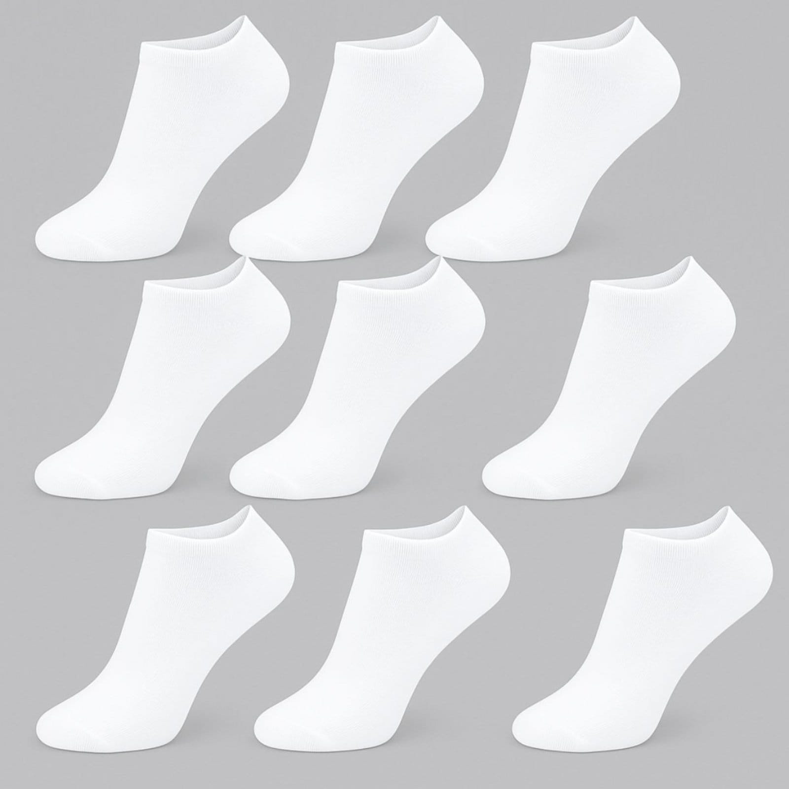 Kit 12 Pares Meias Soquete Vih Triny Branca Masculina Conforto - 2