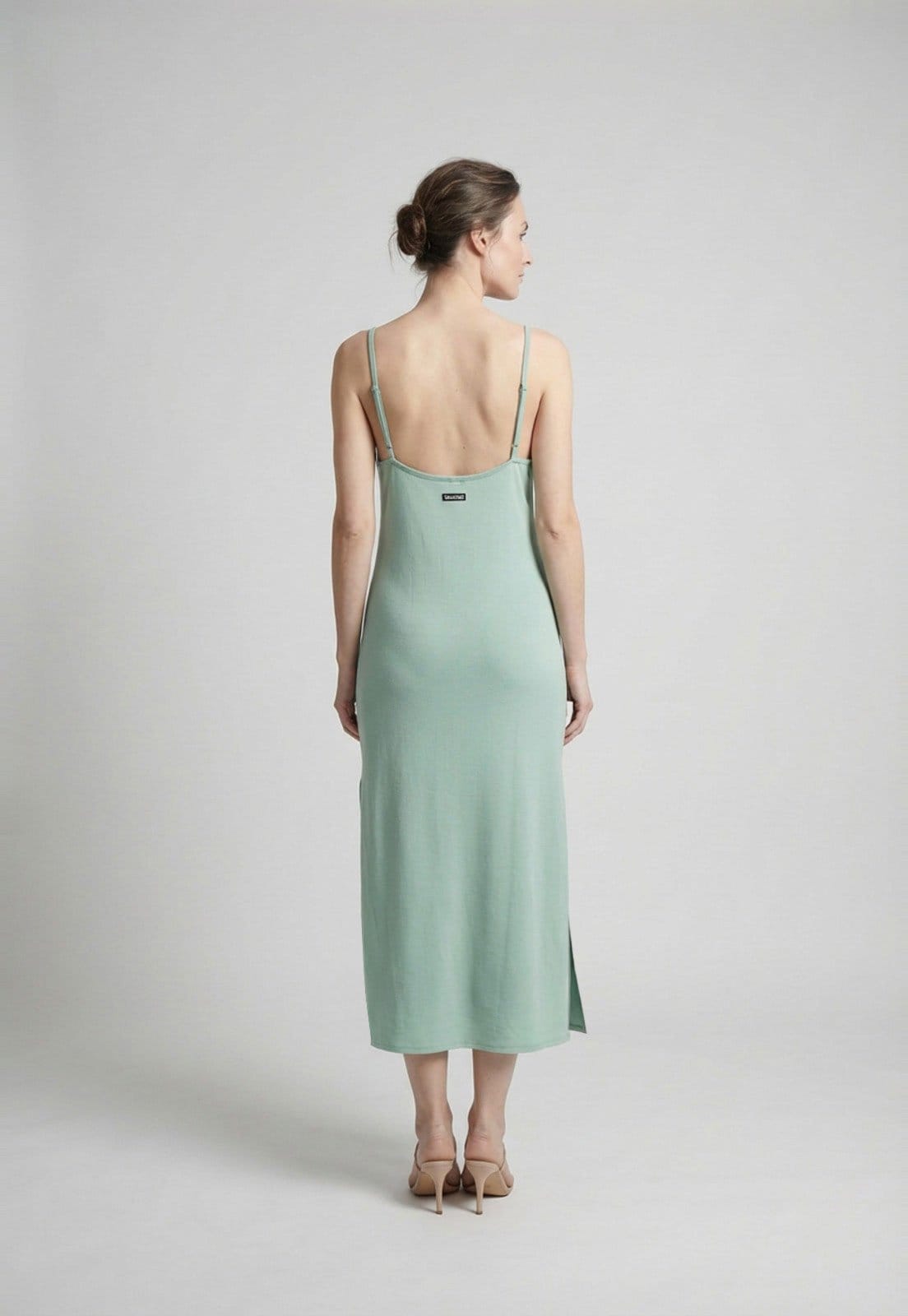 Vista 2 Vestido Feminino Hang Loose Clean Hang Loose verde