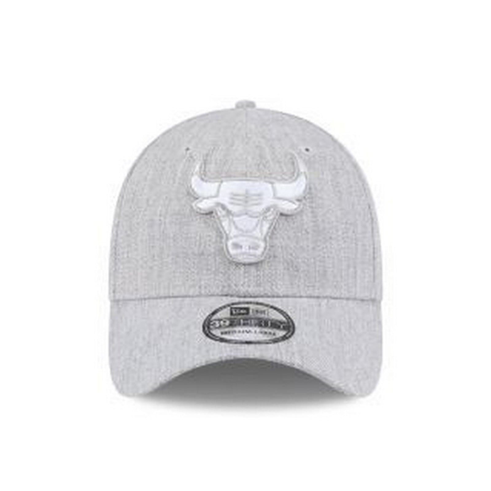Vista 2 Boné New Era 39THIRTY Chicago Bulls NBA new era cinza