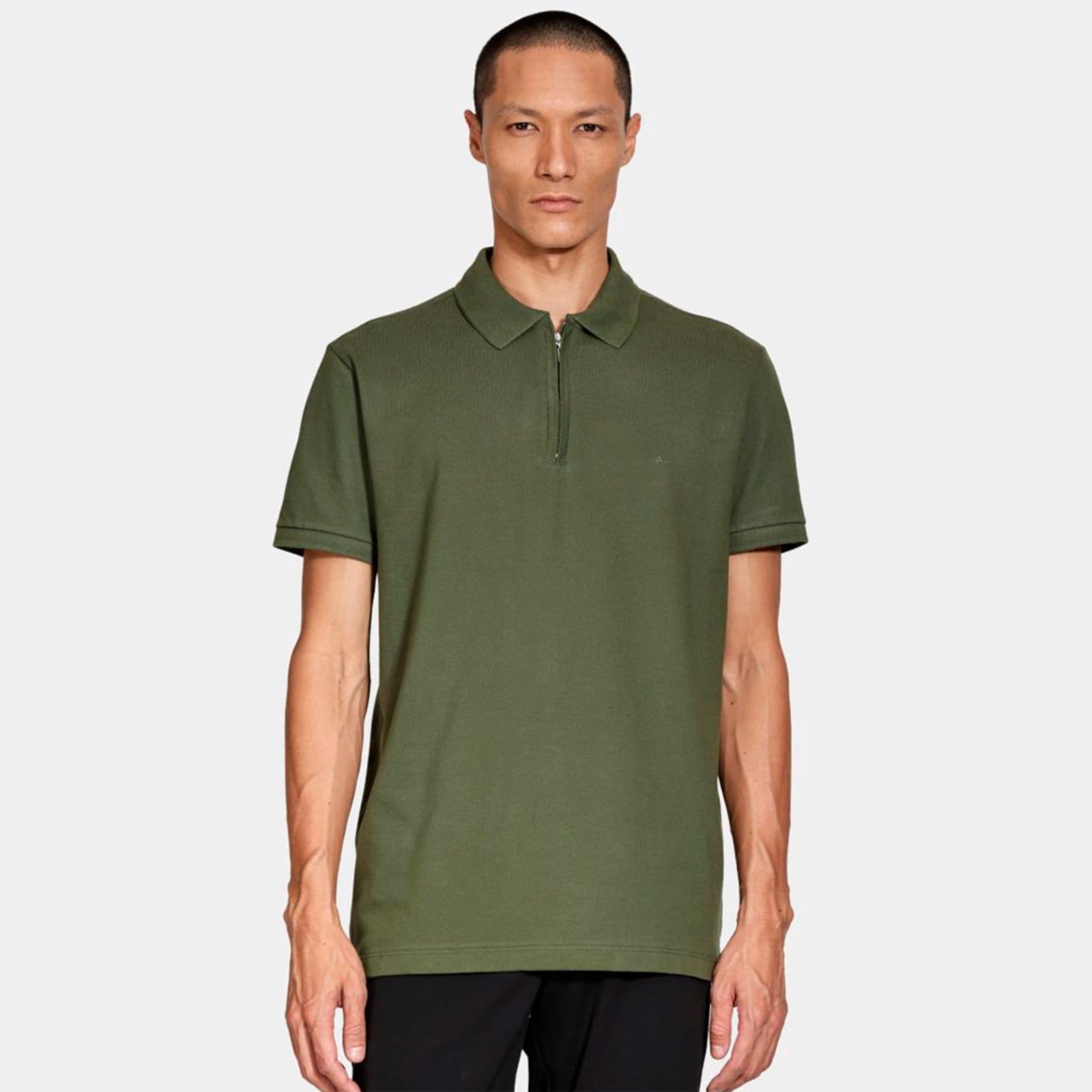 Camisa Polo Aramis Piquet Zip Ve26 Masculino