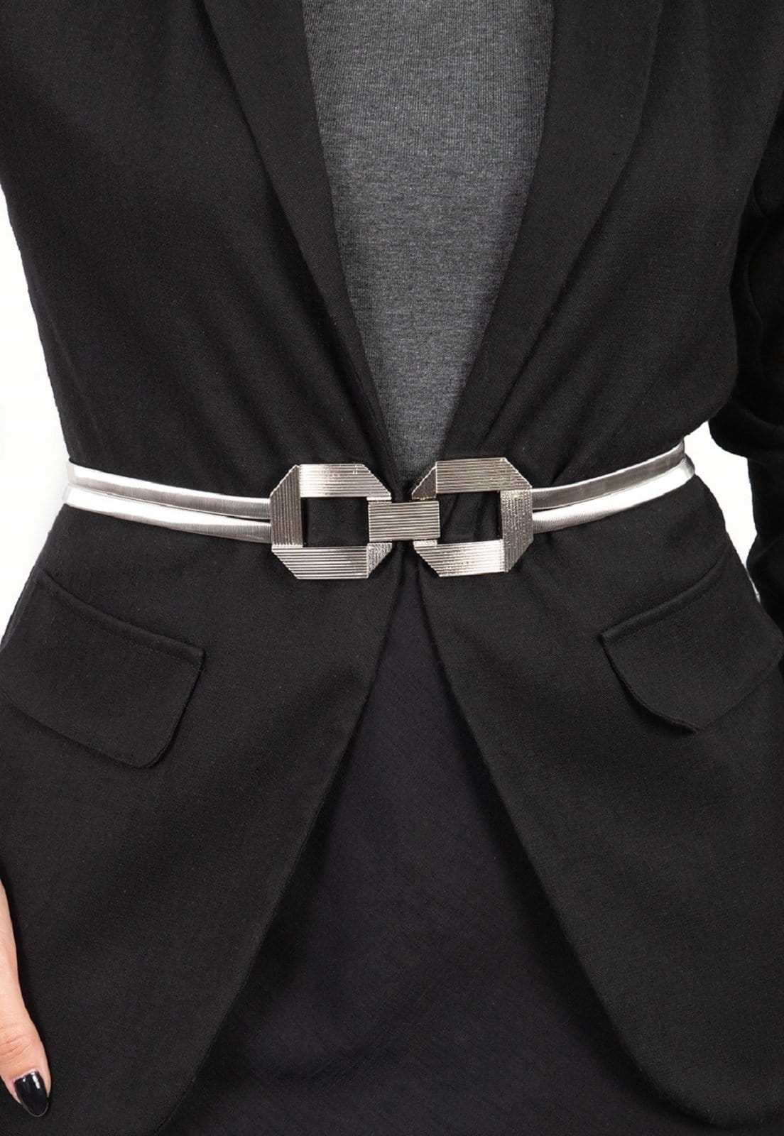 Cinto Cabanafree DE MOLA DUPLA PRATEADA