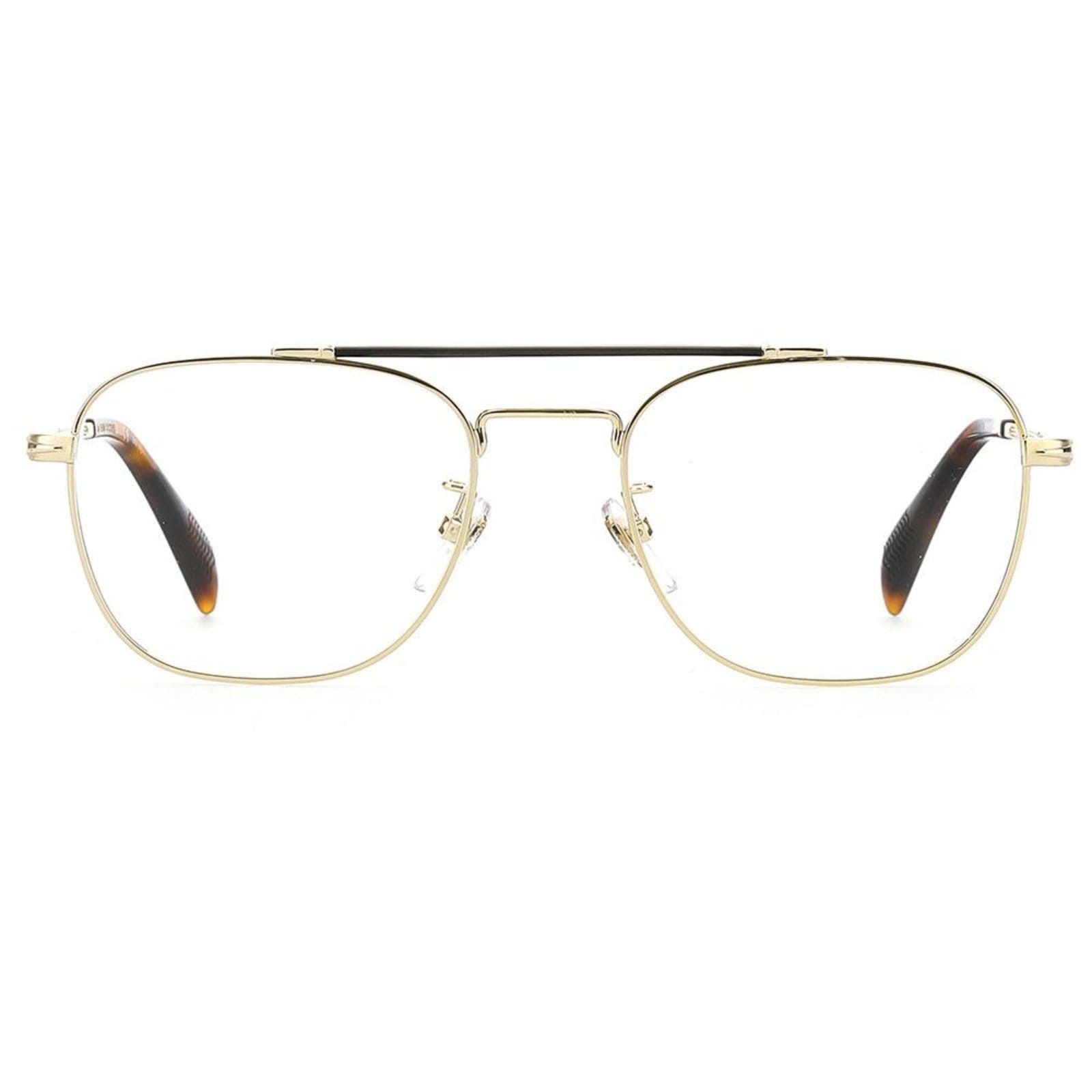 Vista 2 Armação de Óculos David Beckham DB 1016 J5G - 52 Dourado David Beckham incolor