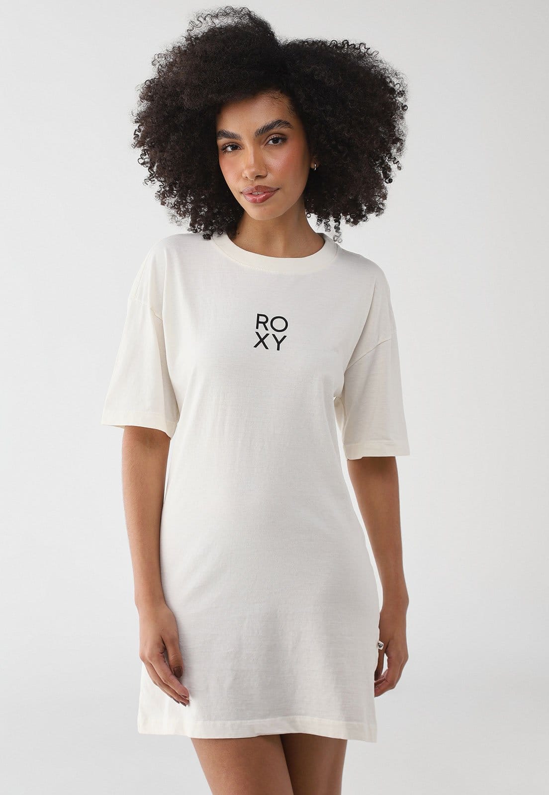 Vestido Feminino Roxy Lazy Day Off-White