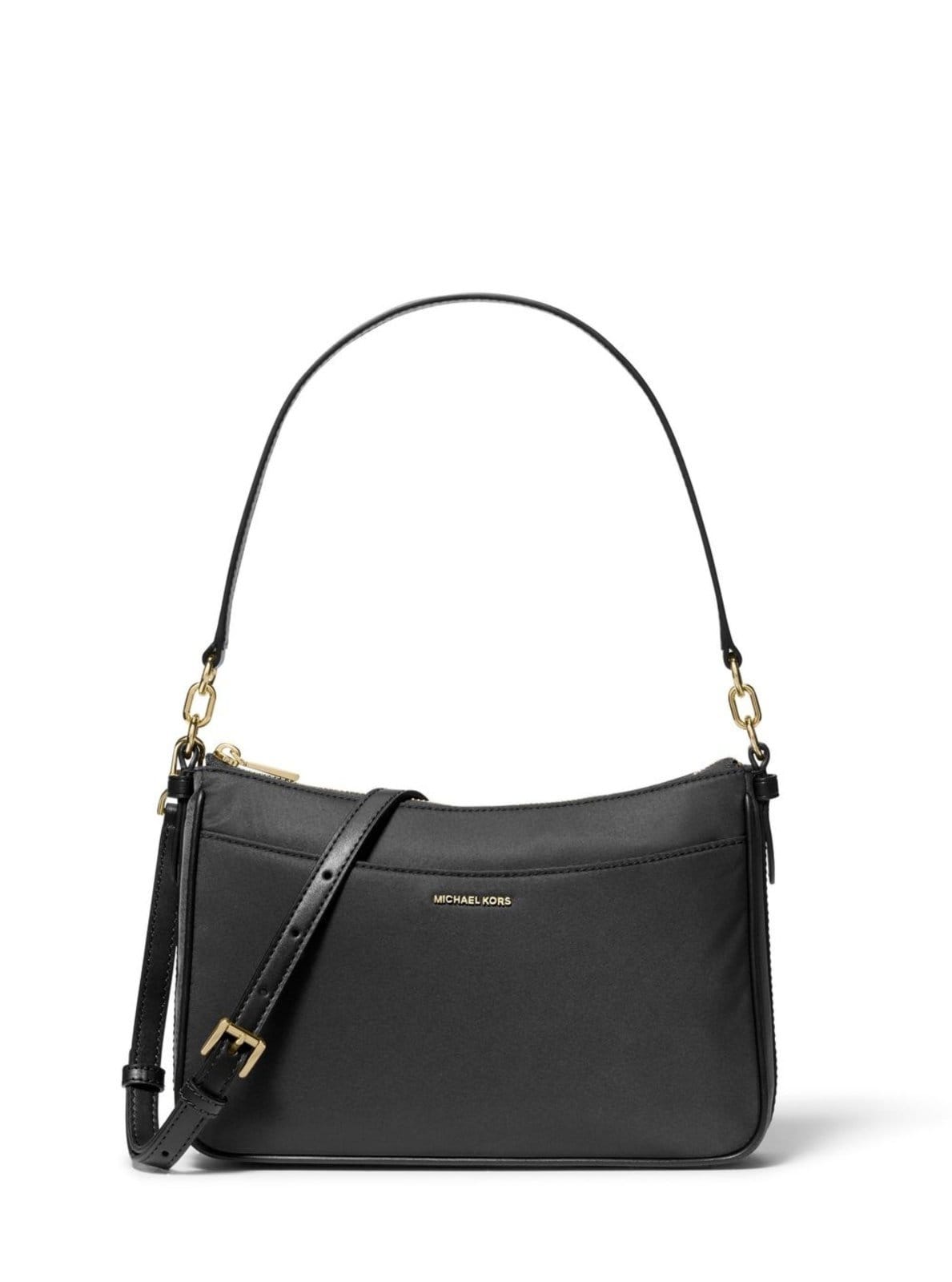 Vista principal Bolsa Transversal Jet Set Em Nylon 32R5GJ6C6C001 Michael Kors preto