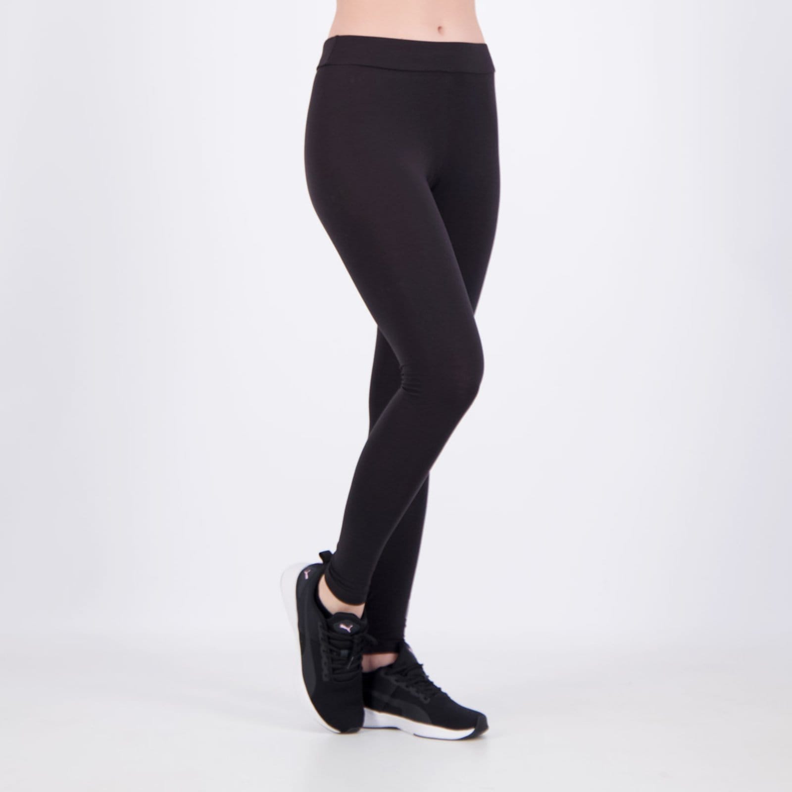 Vista 2 Calça Legging Puma ESS Logo Lab Feminina Preta Puma preto