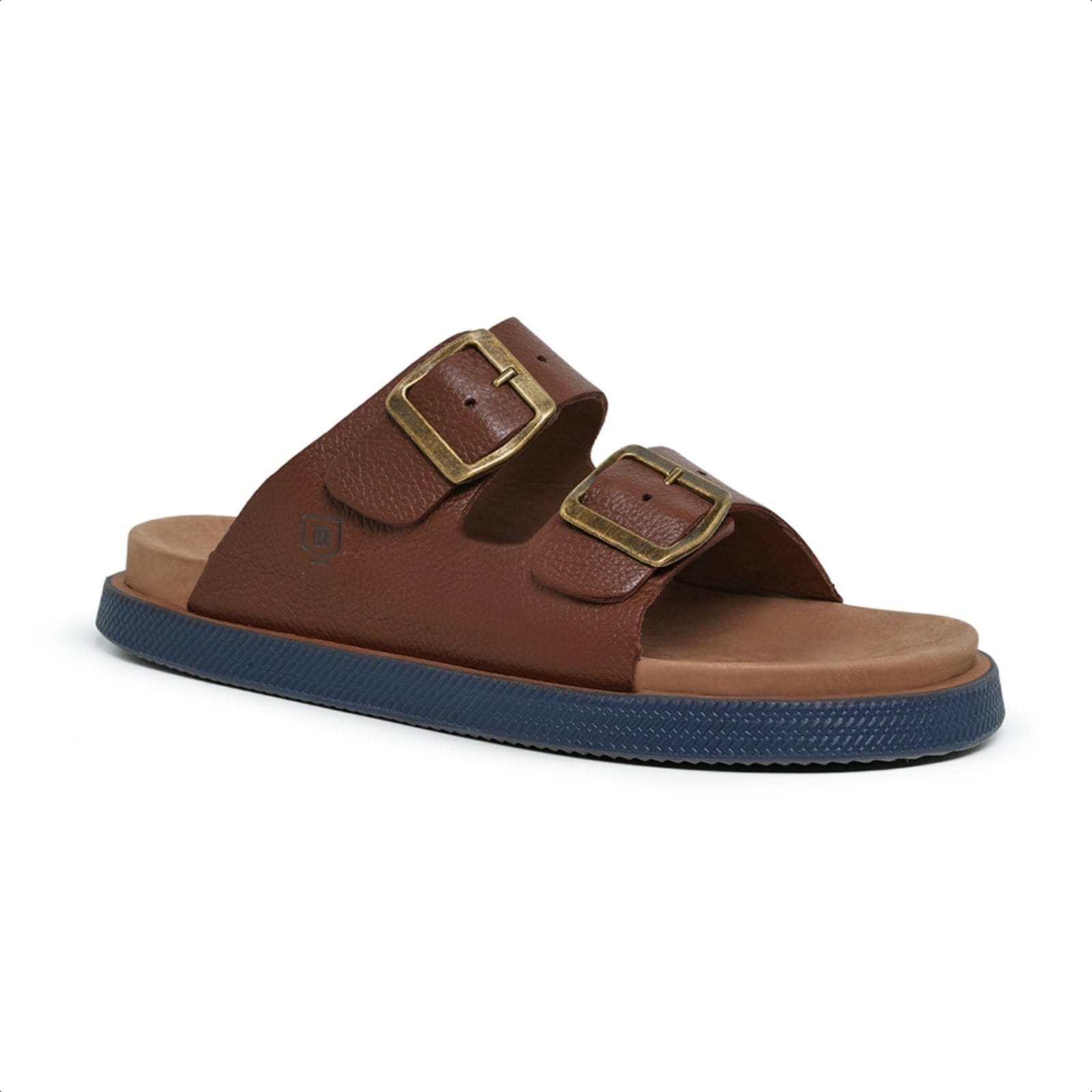 Sandália Masculina Malbork com Duas Fivelas Confortável 000897M